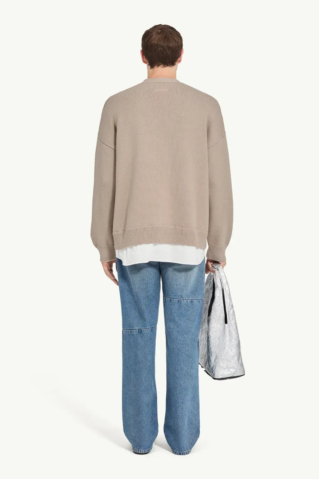Two-In-One Knit Cardigan