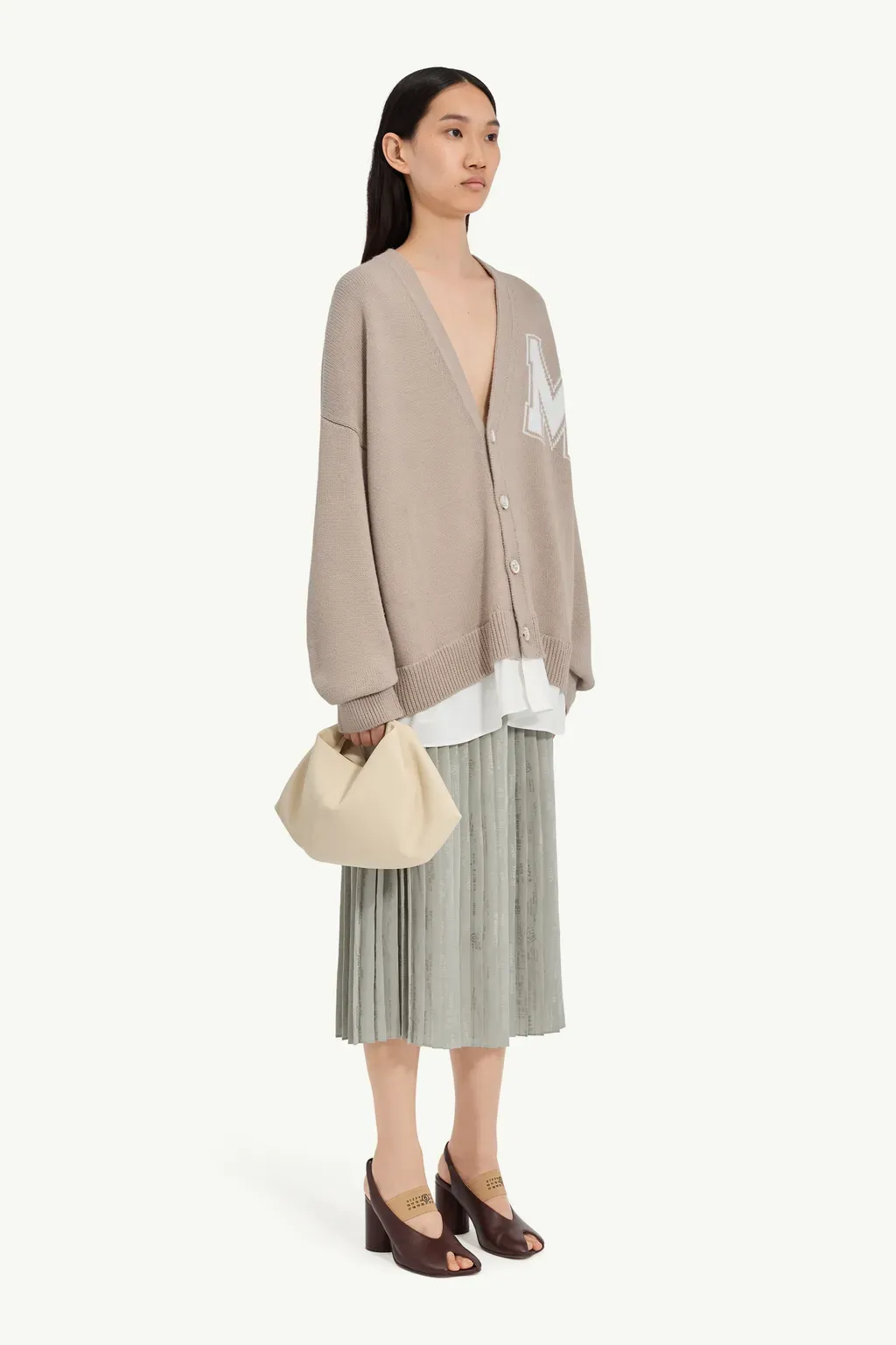 Two-In-One Knit Cardigan