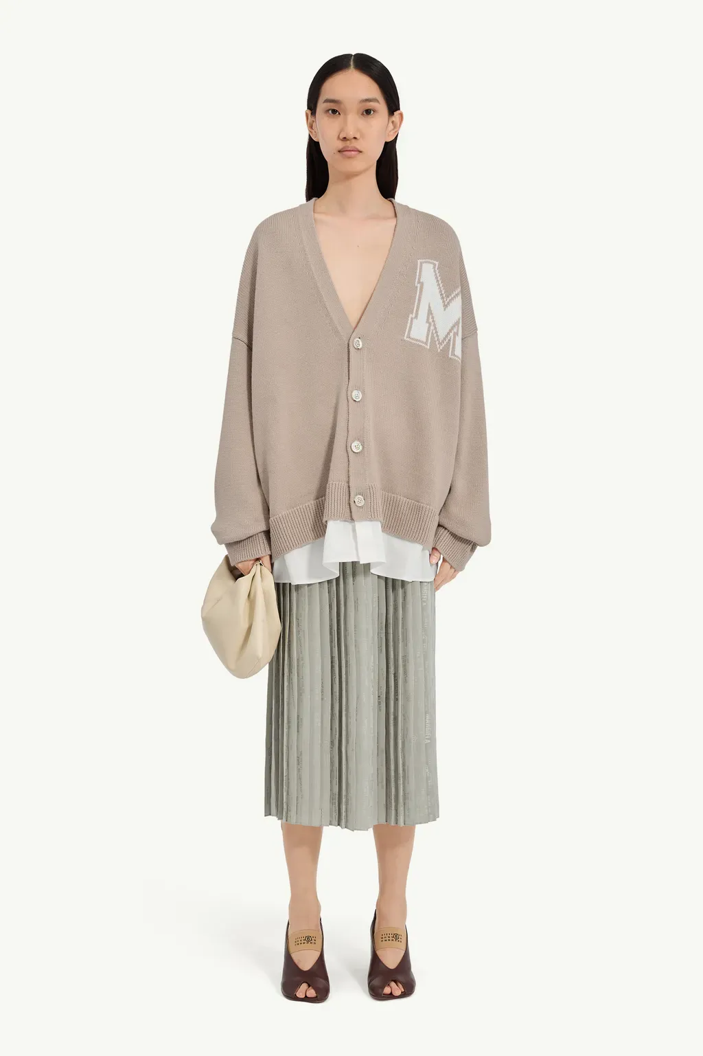 Two-In-One Knit Cardigan