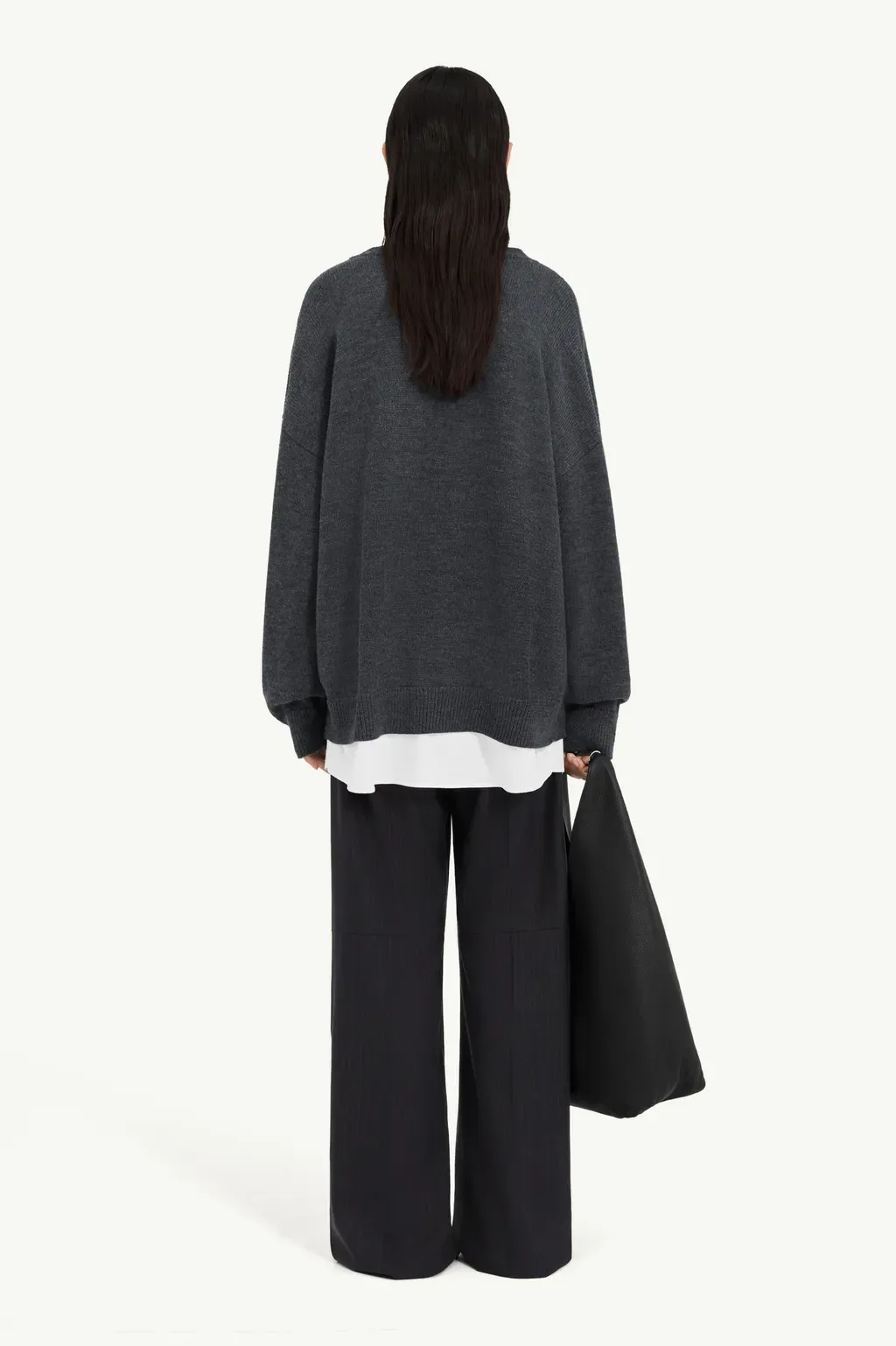 Two-In-One Varsity Knit Sweater