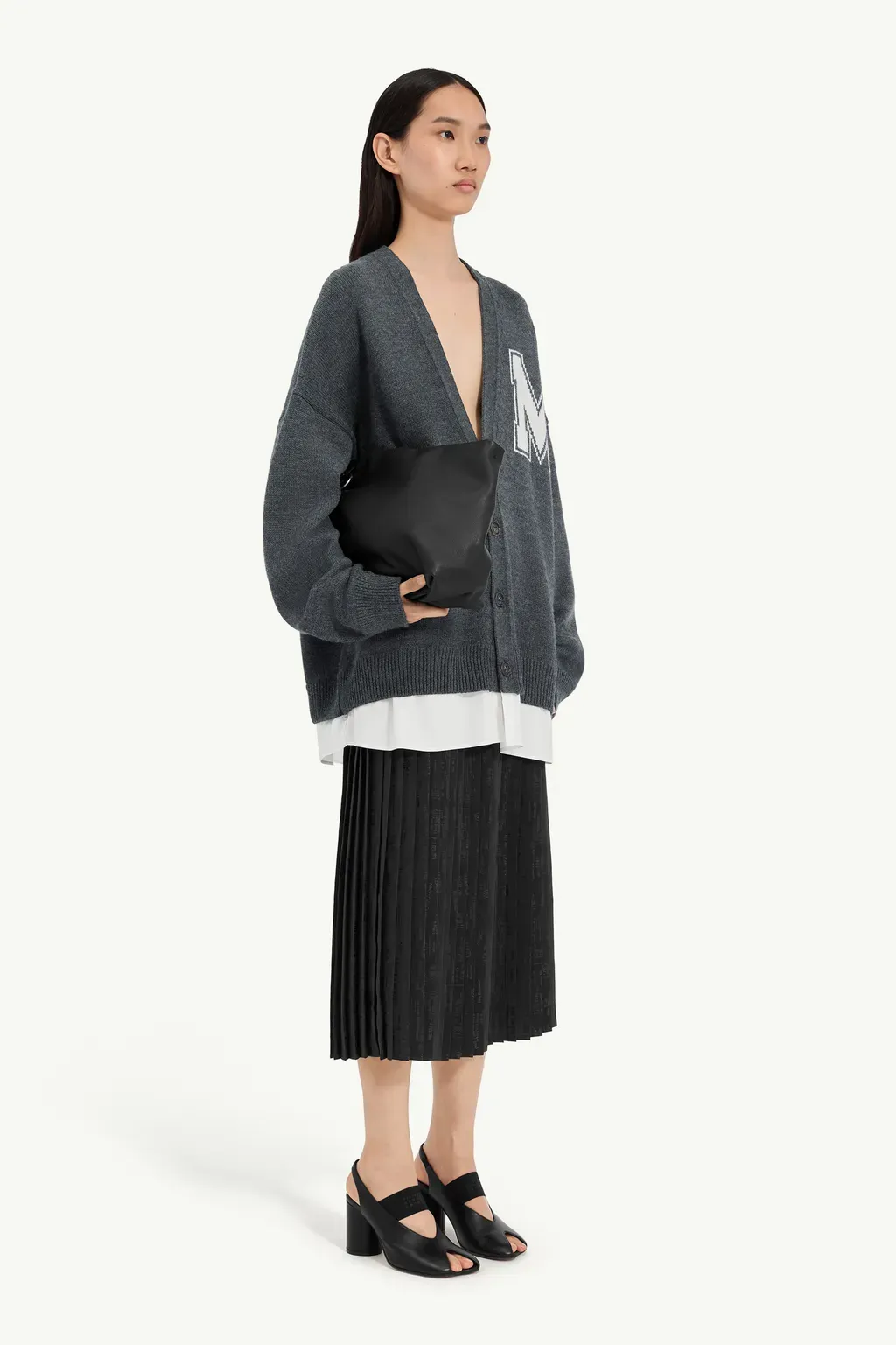 Two-In-One Knit Cardigan