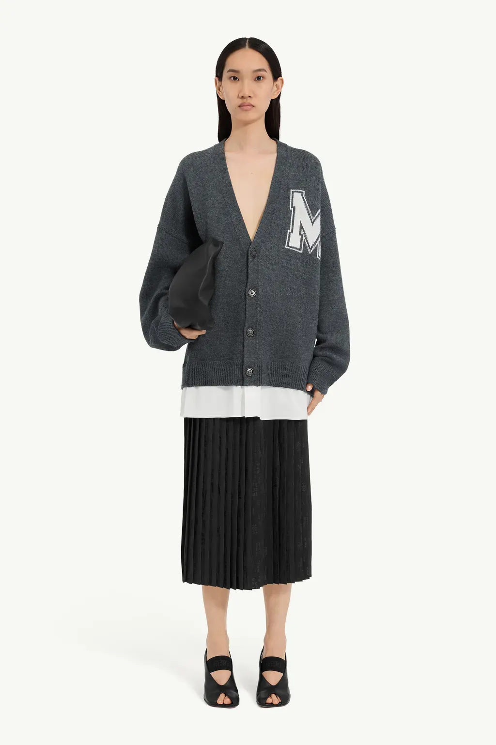 Two-In-One Knit Cardigan