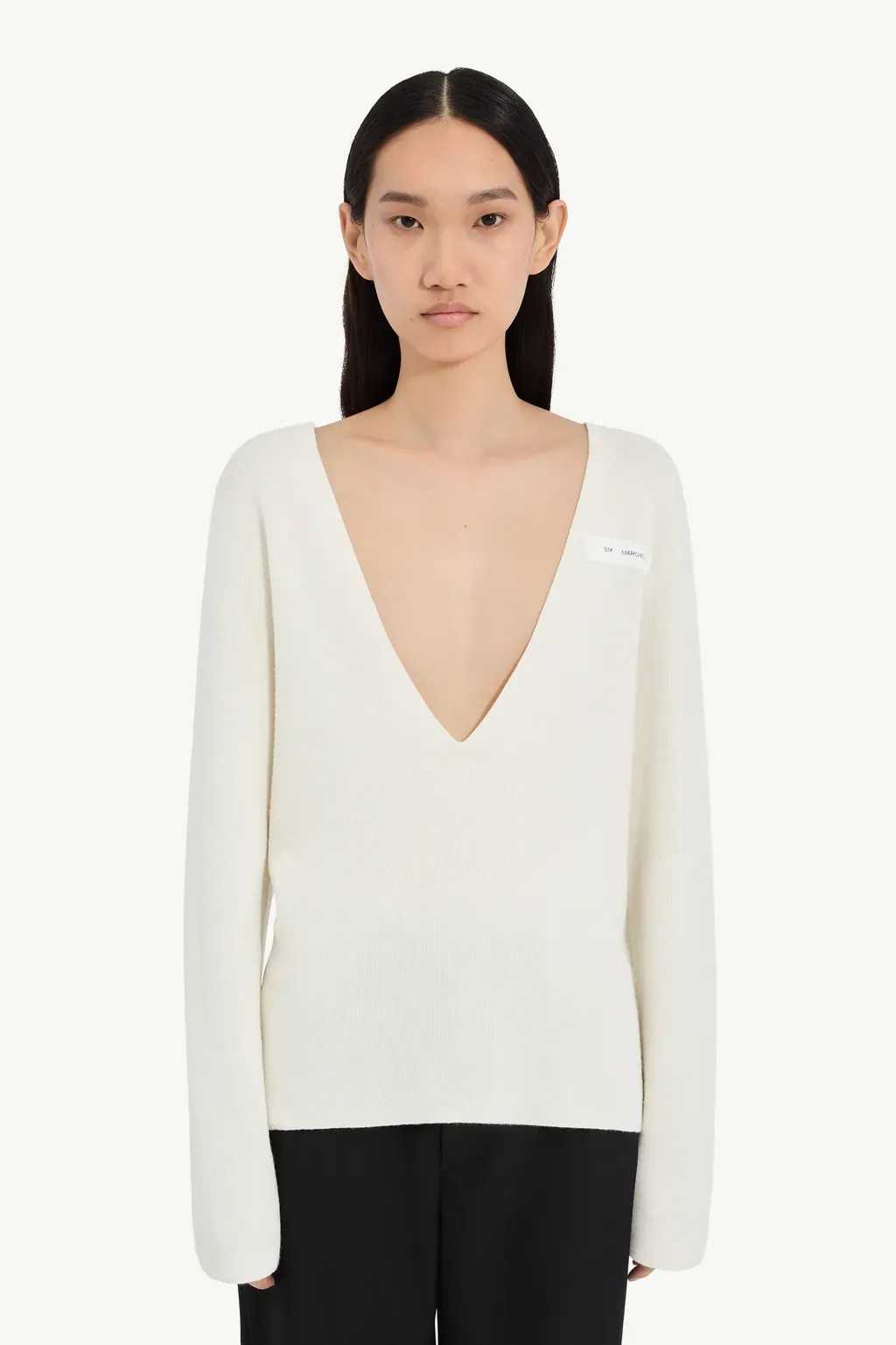 V-Neck Wool Sweater