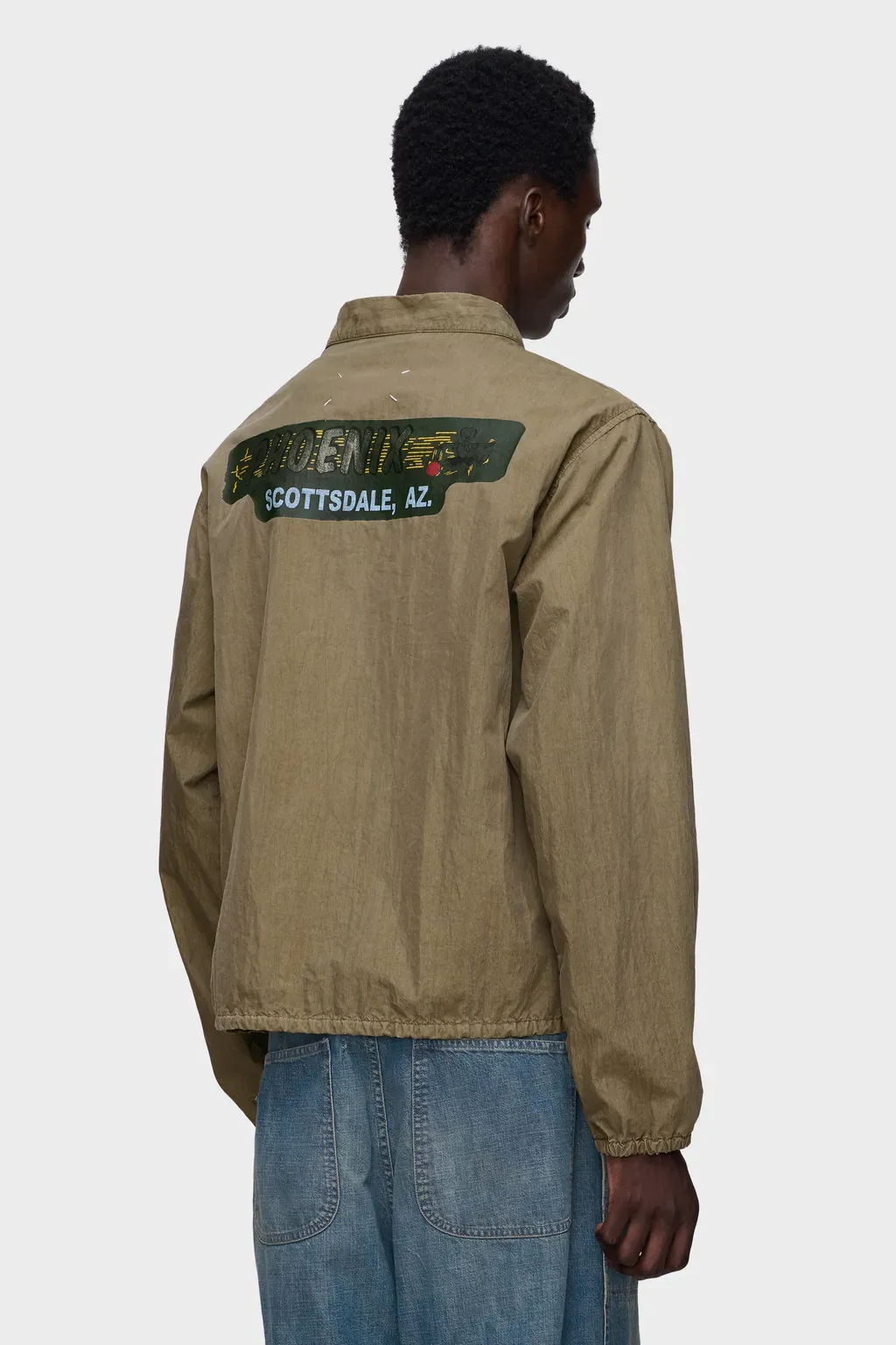 Vintage-Style Sportswear Jacket