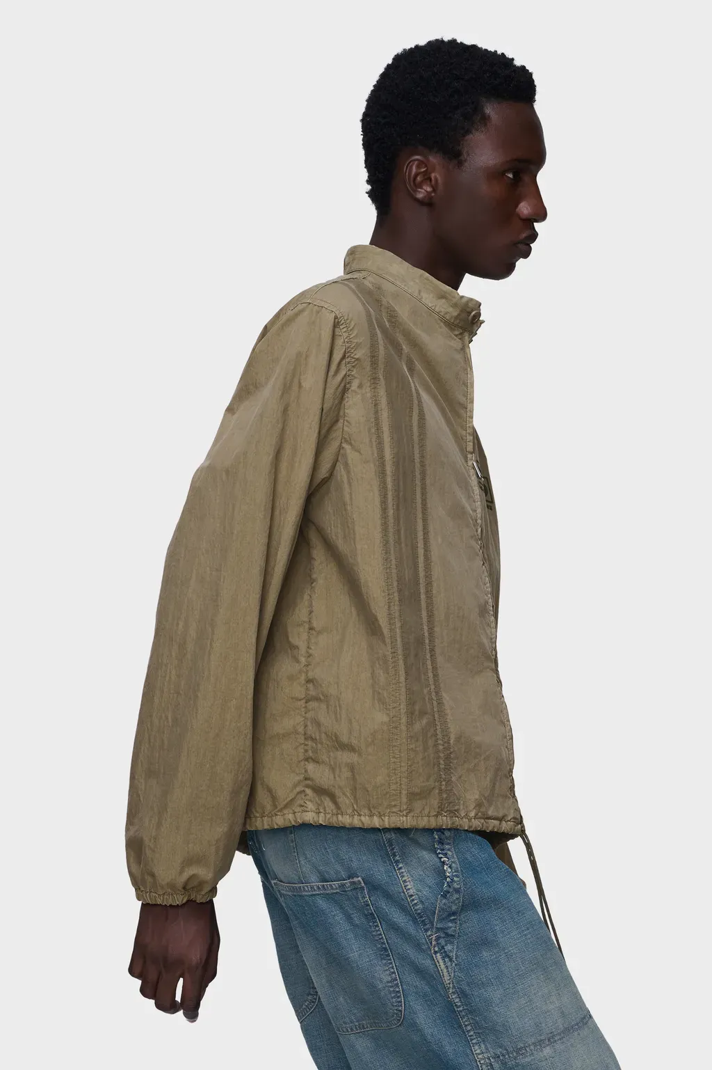 Vintage-Style Sportswear Jacket