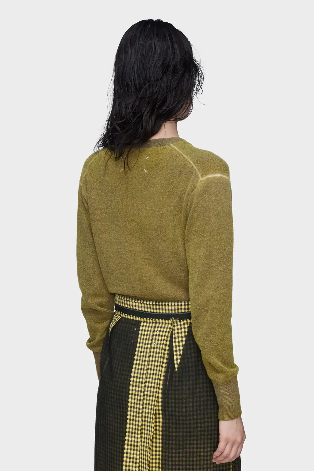 Virgin Wool V-Neck Cardigan