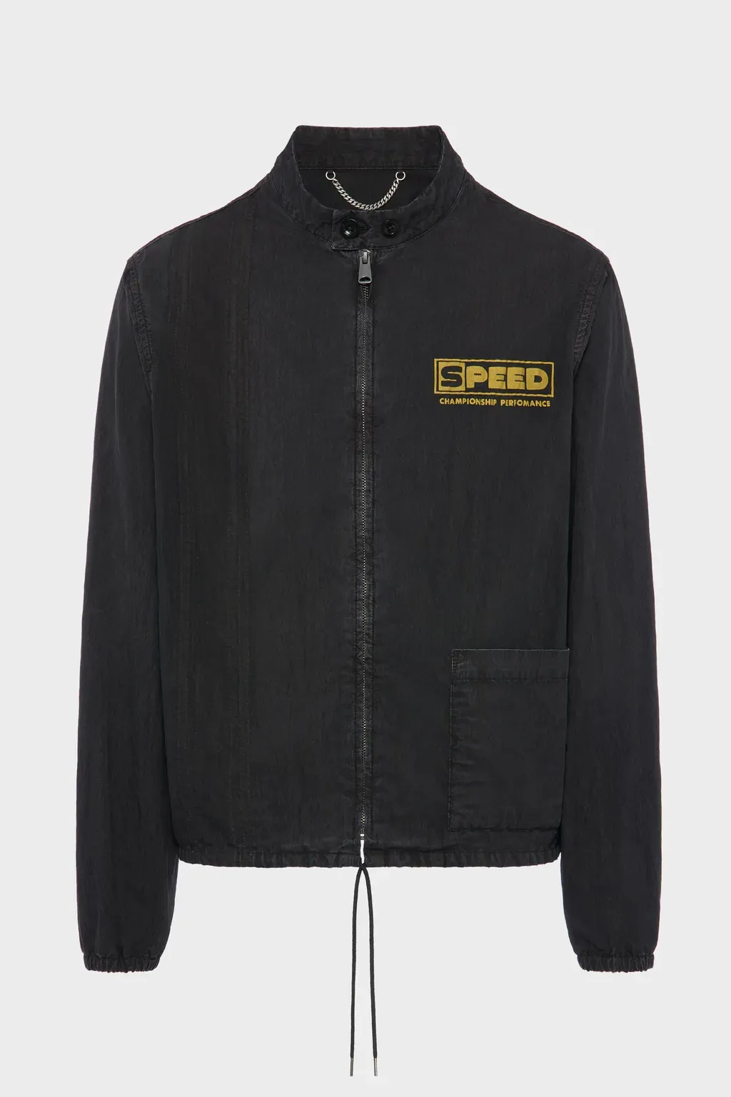 Vintage-Style Sportswear Jacket