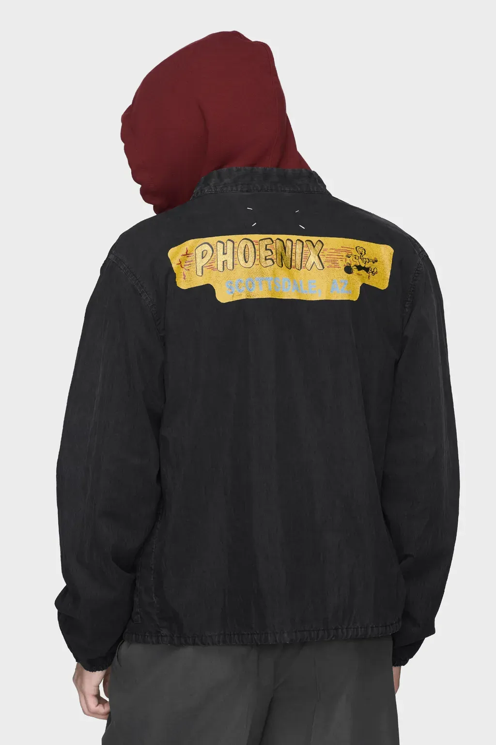 Vintage-Style Sportswear Jacket