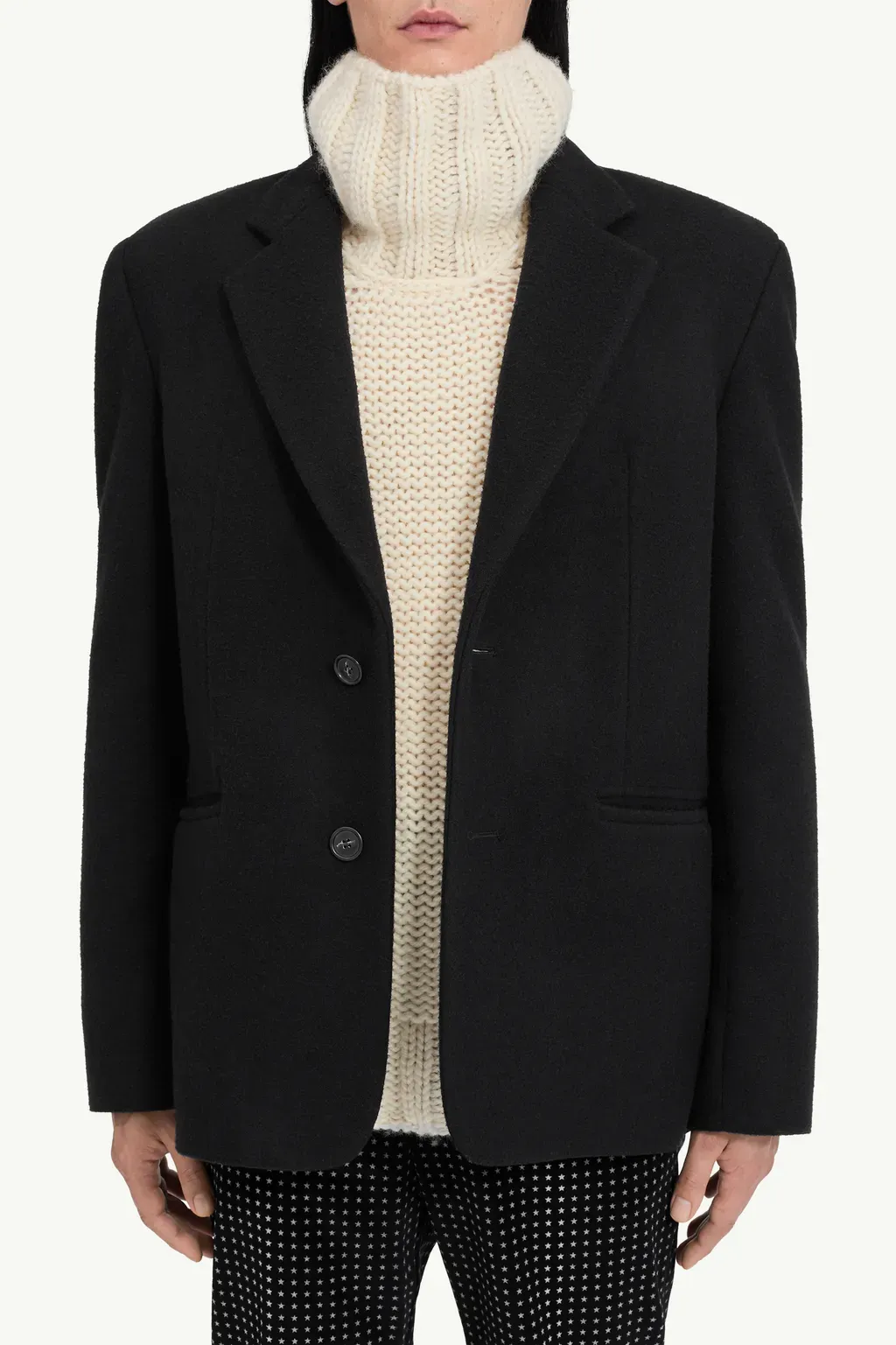 Wool Blend Blazer
