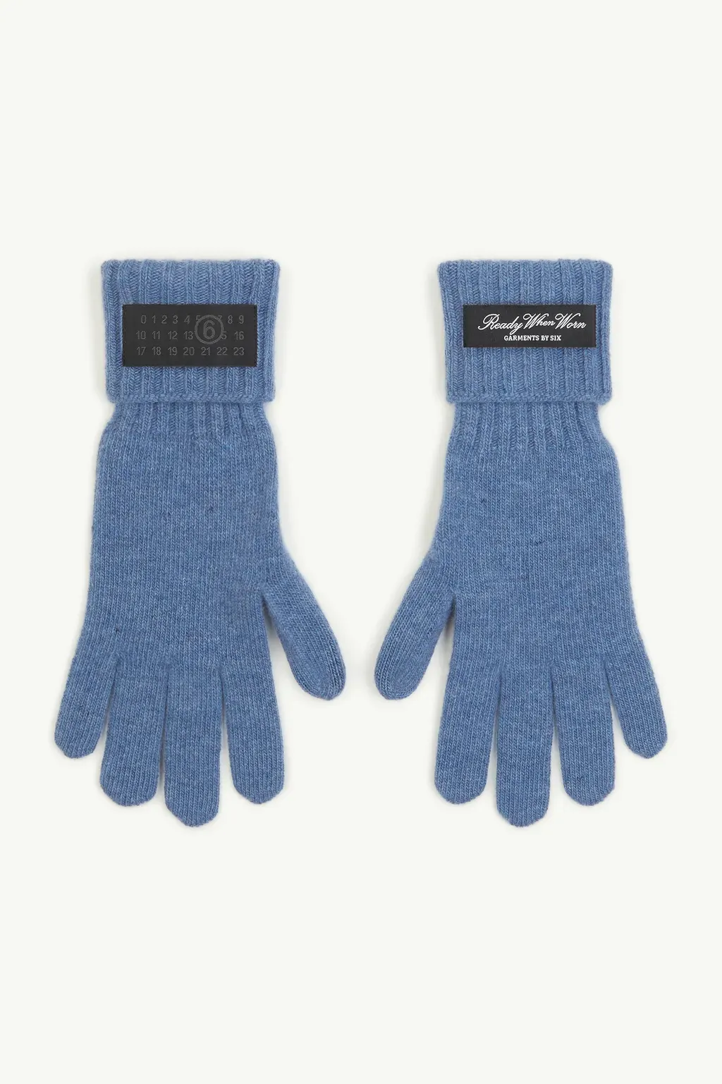 Wool-Blend Knit Gloves