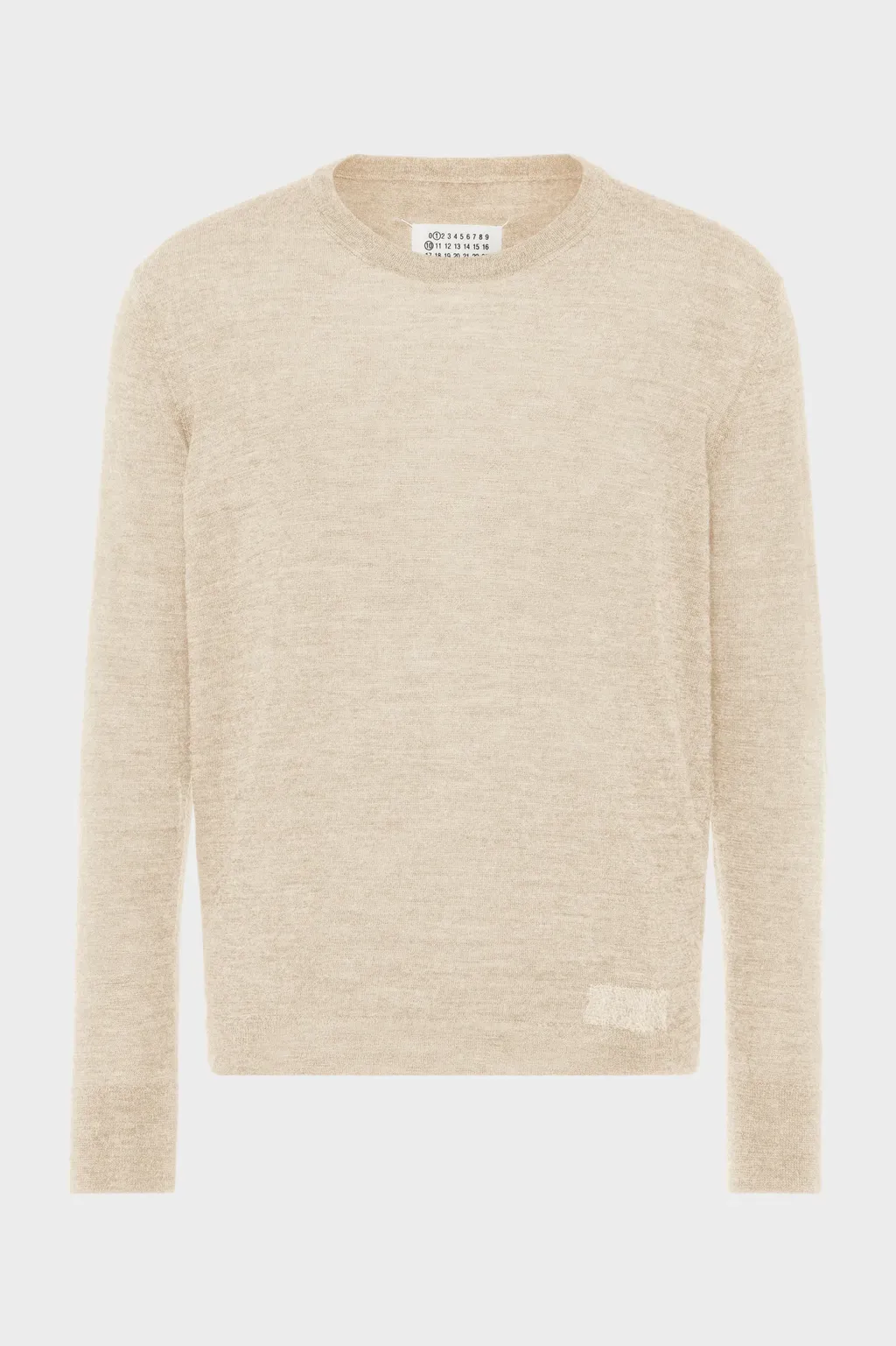 Wool-Blend Patch Sweater