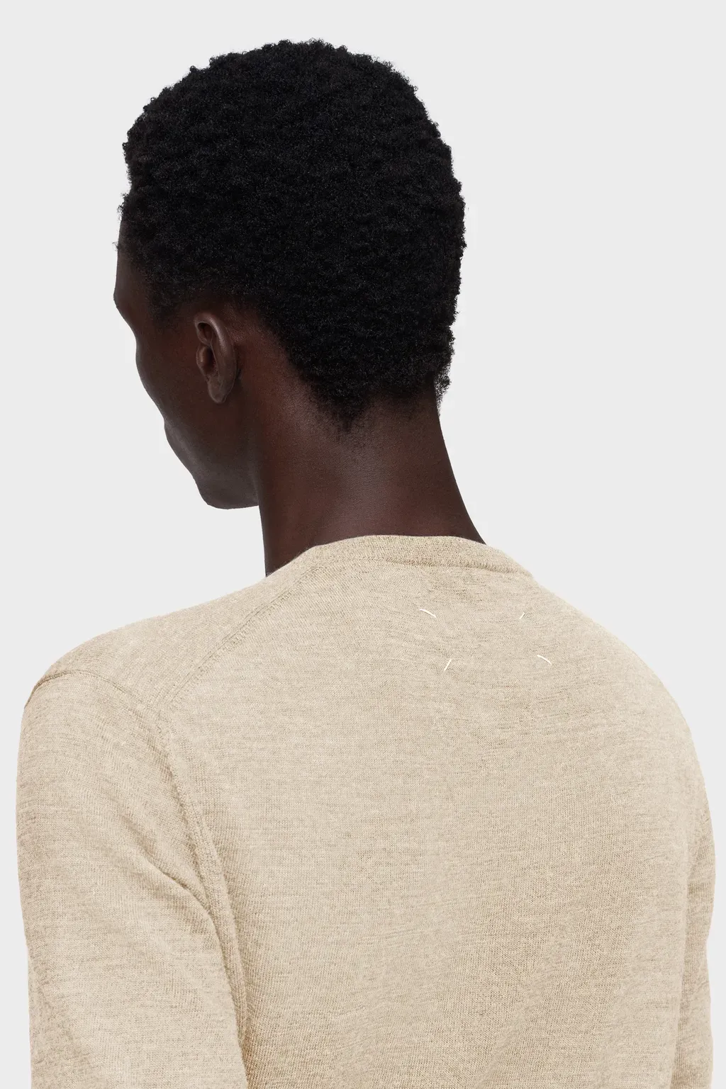 Wool-Blend Patch Sweater
