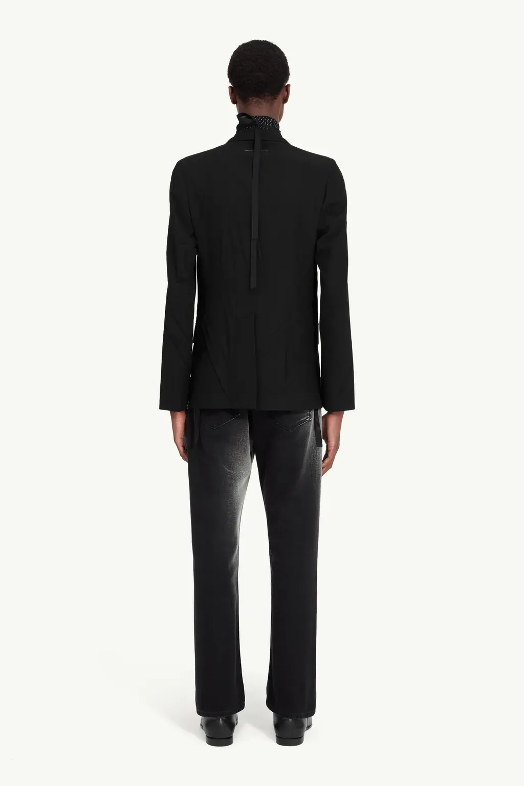 Wool Blend Suit Jacket