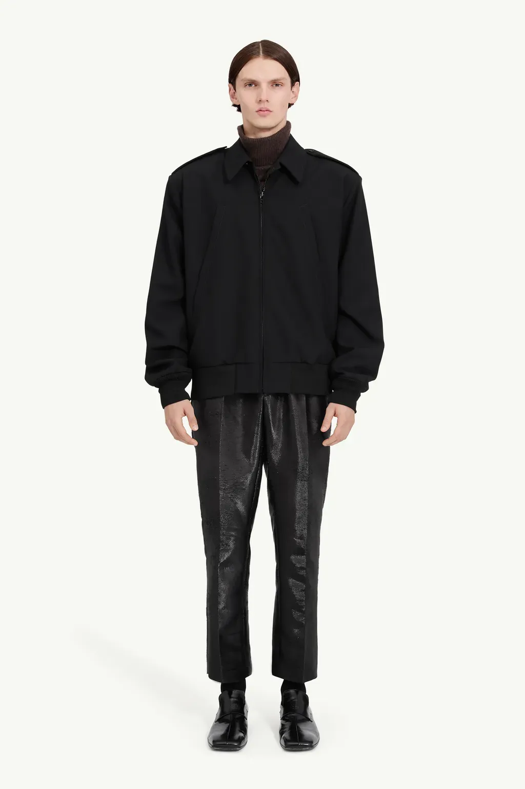 Wool Bomber Jacket