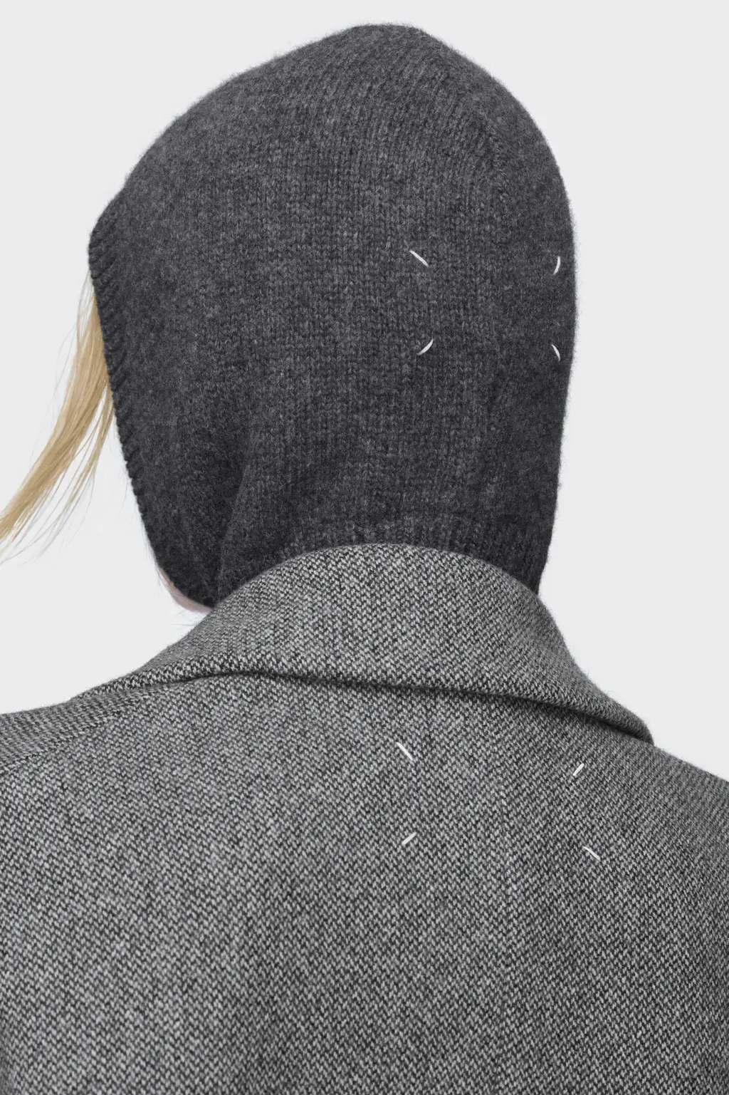 Wool Knit Hood