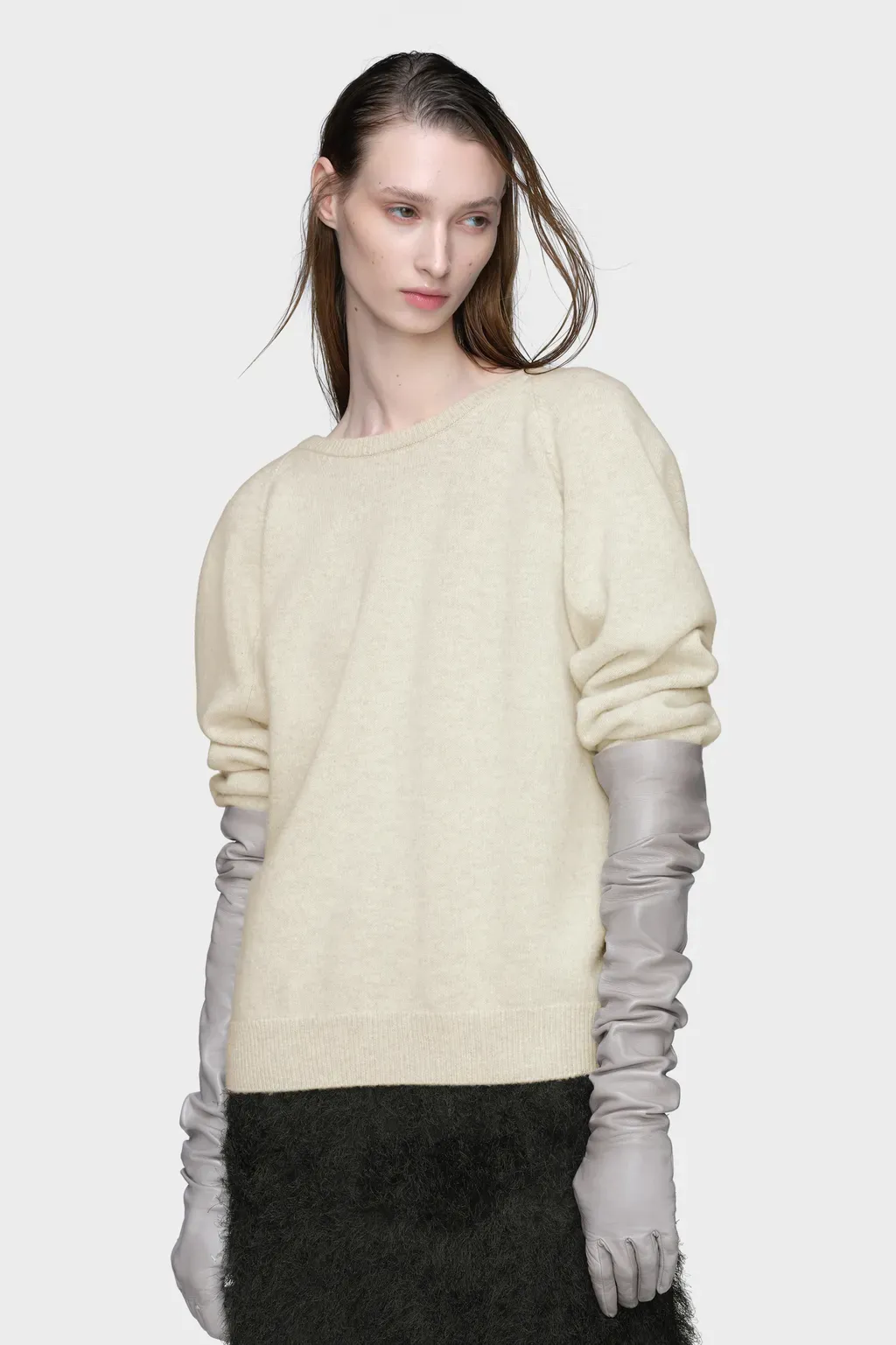 Wool Knit Top