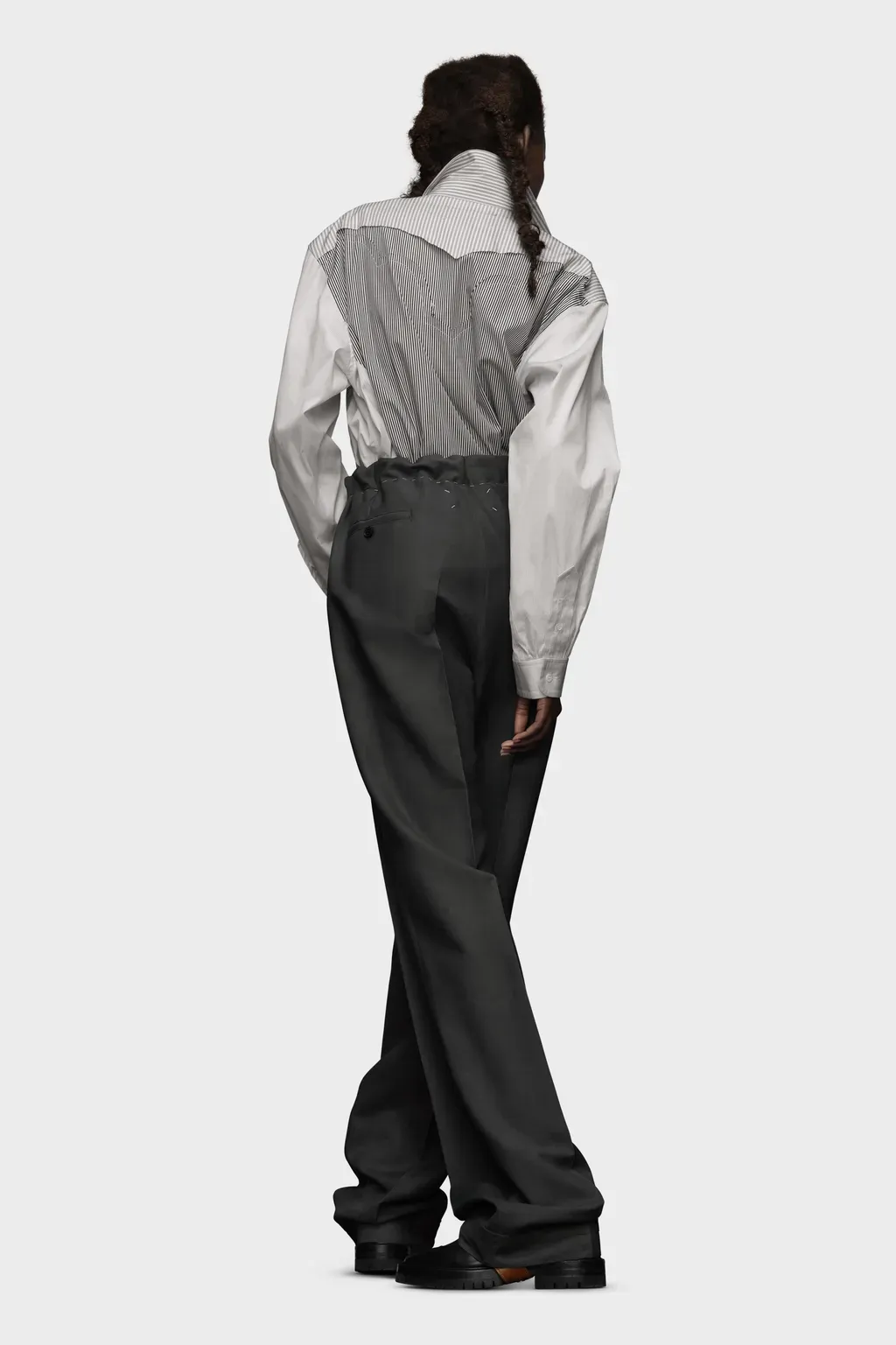 Wool Mohair Trousers
