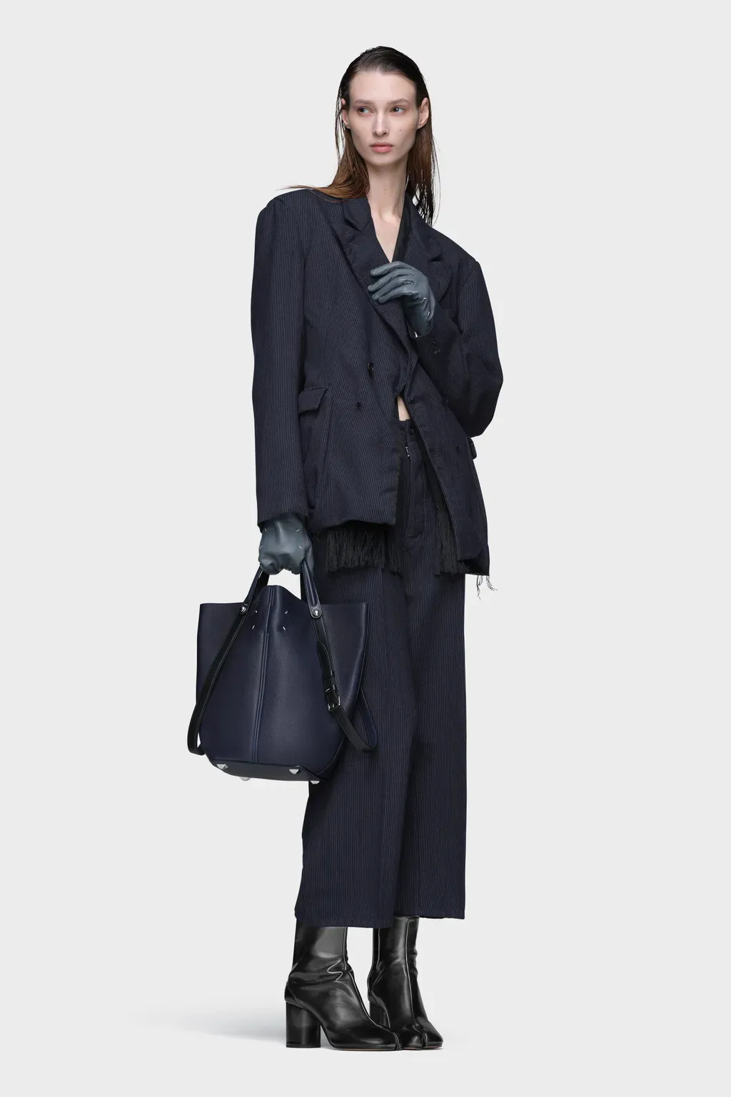 Wool Pinstripe Jacket