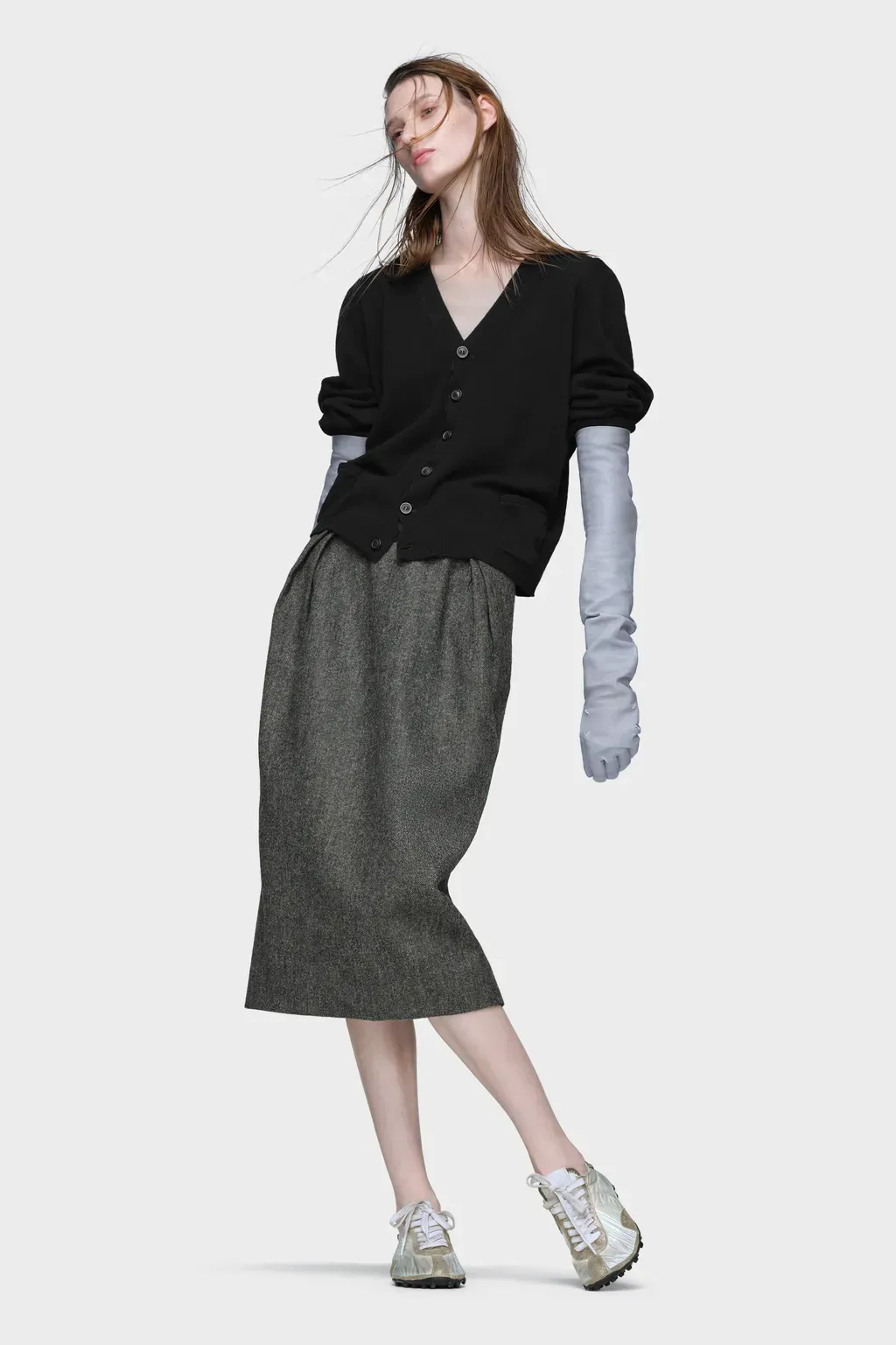 Wool V-Neck Cardigan