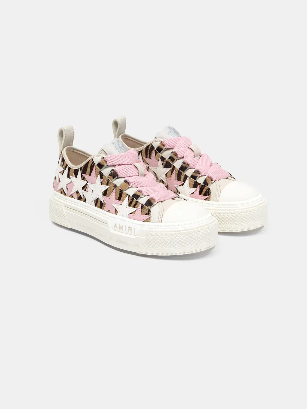 Women - Zebra Stars Court Low - Pink