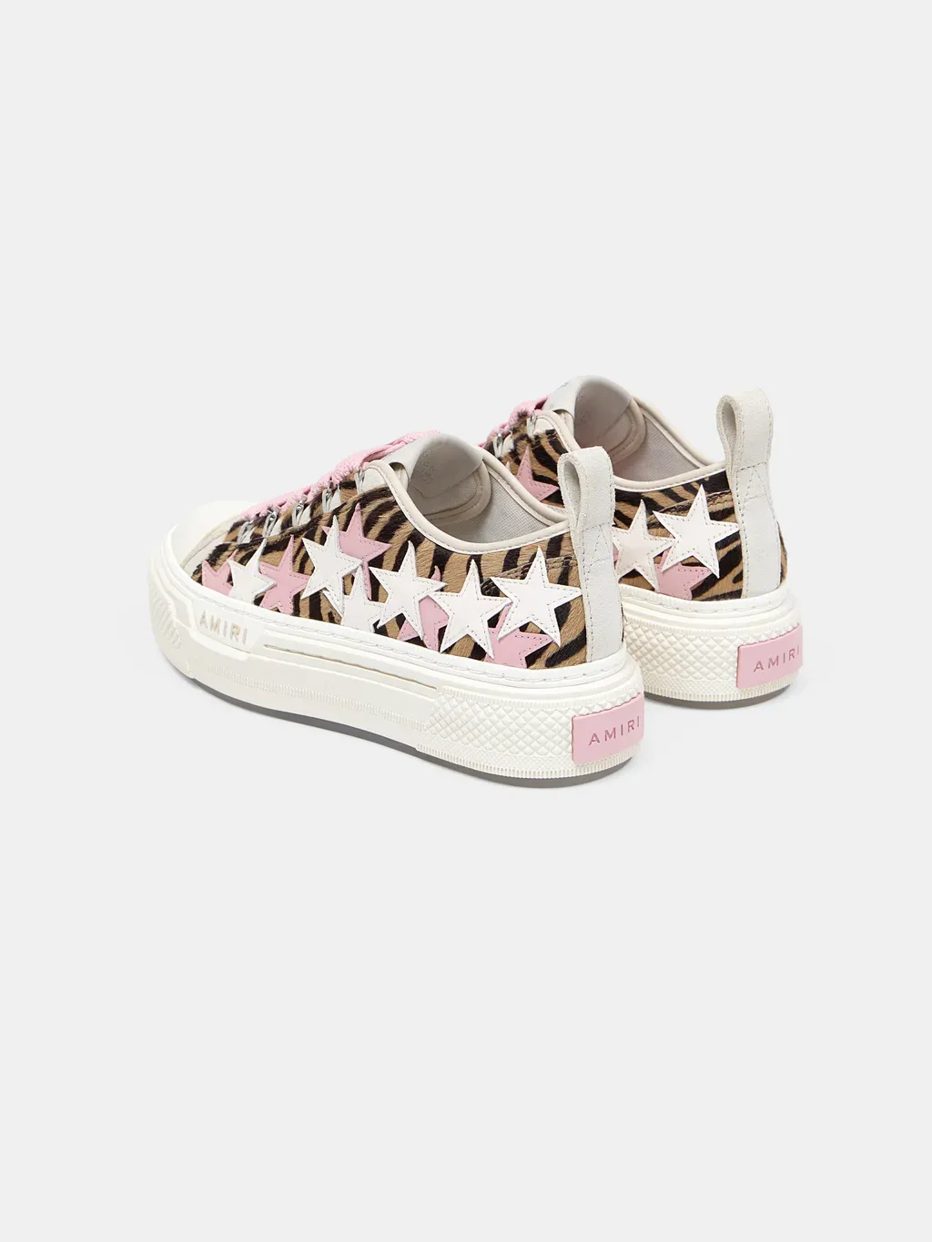Women - Zebra Stars Court Low - Pink