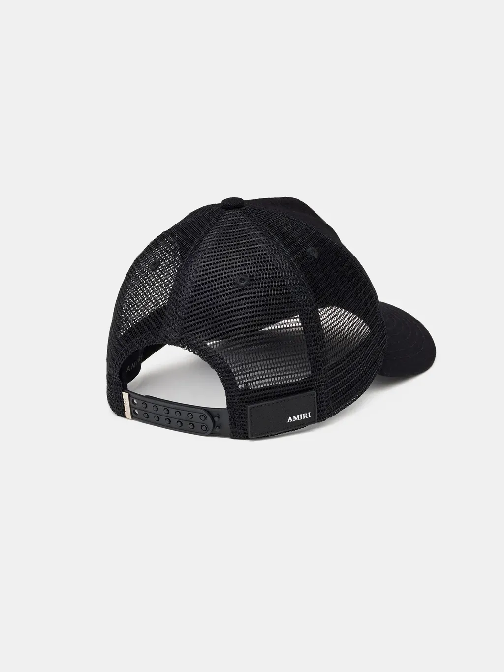 3 Star Trucker Hat - Black/White