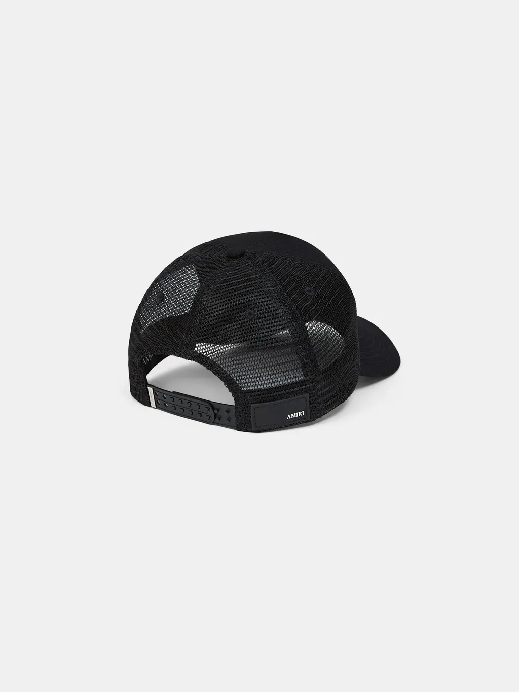 3 Star Metallic Trucker Hat - Black/Silver