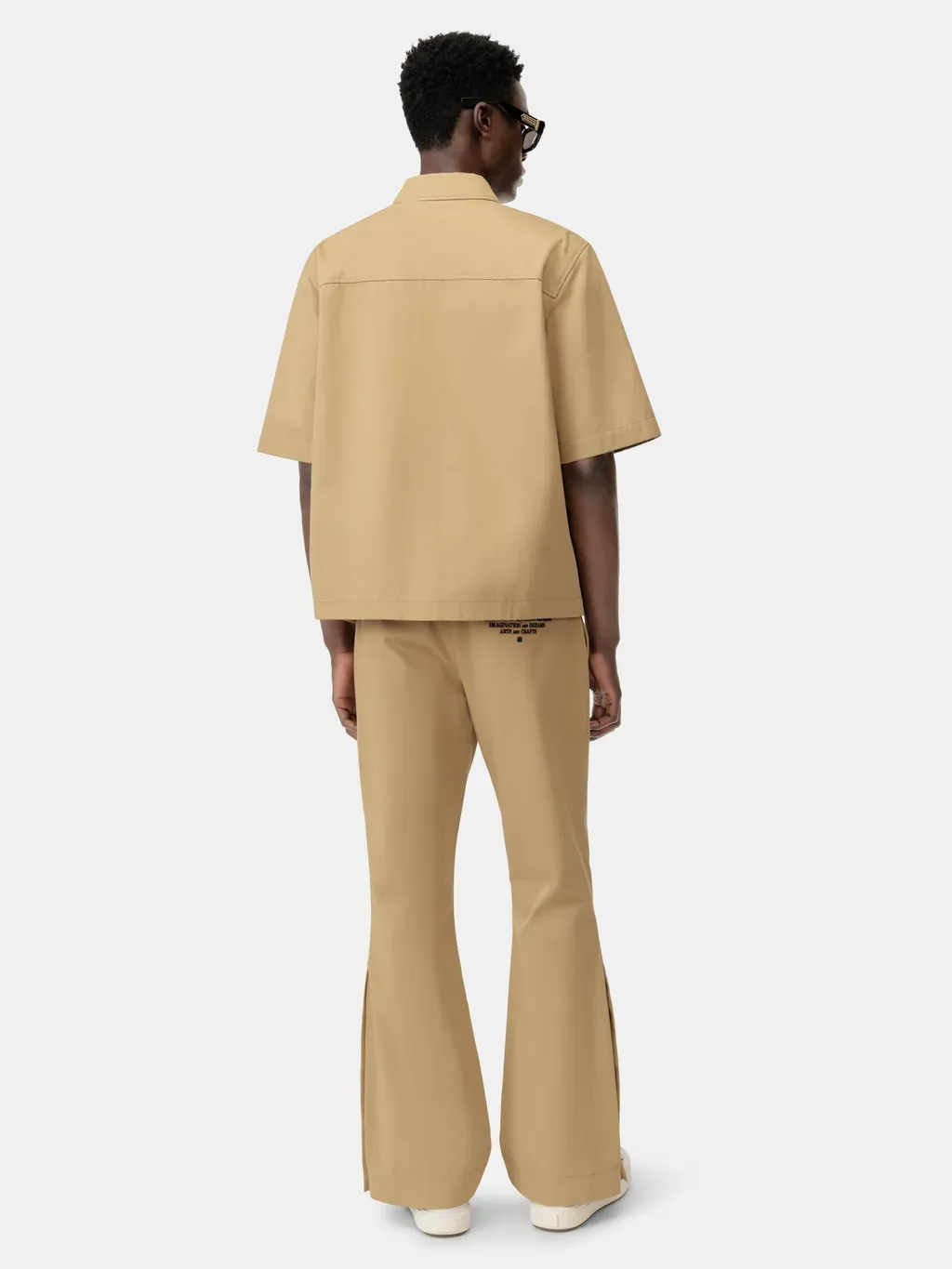 Amiri Arts District Camp Shirt - Sepia Tint