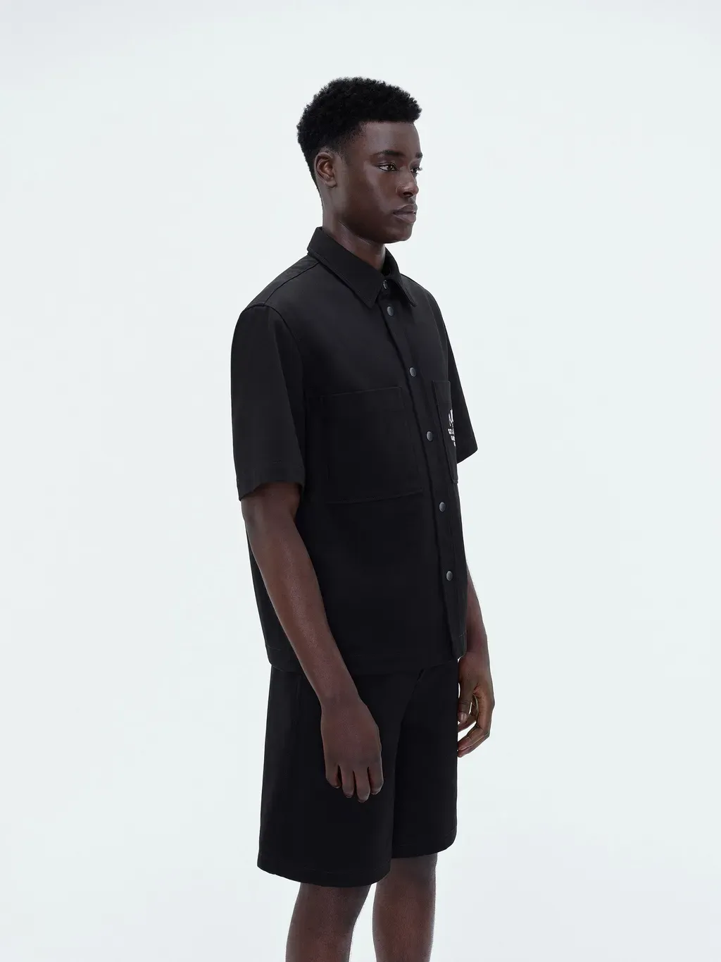 Amiri Arts District Camp Shirt - Black