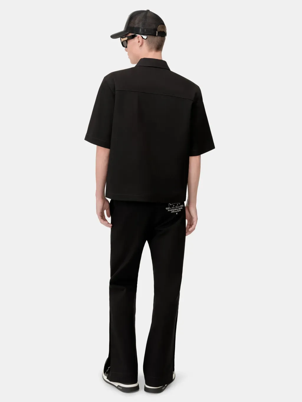 Amiri Arts District Camp Shirt - Black
