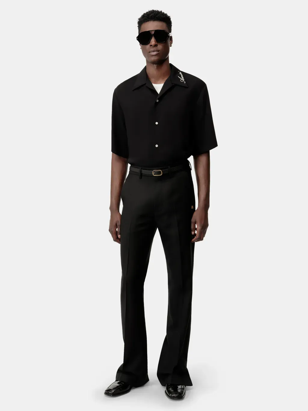 Amiri Camp Shirt - Black