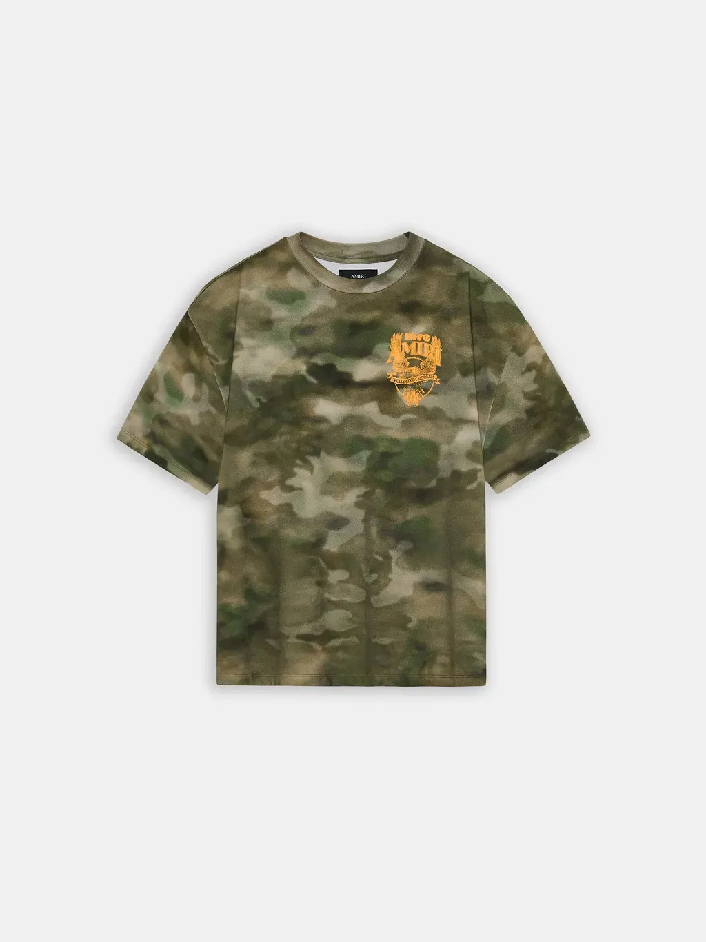 Amiri Eagle Oversized Tee - Camo