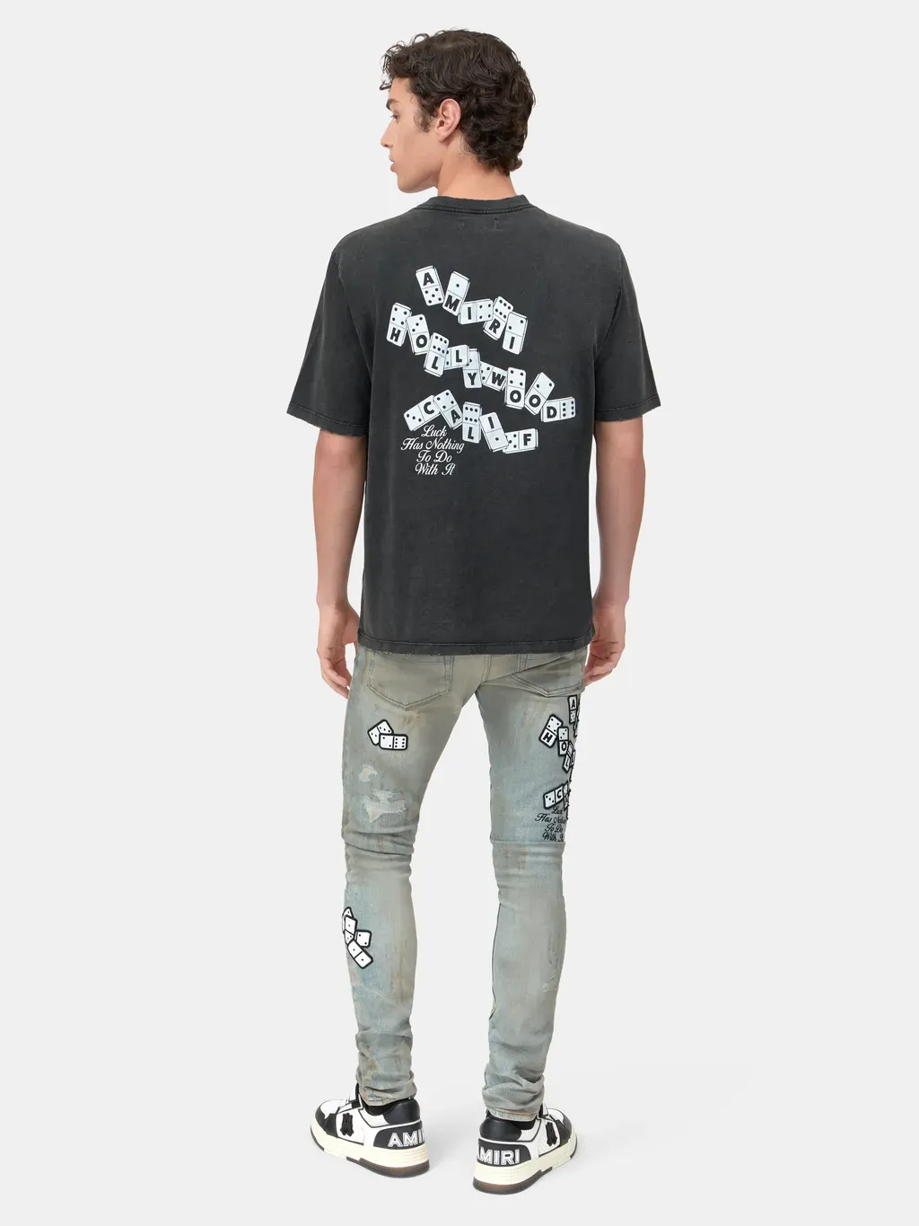 Amiri Domino Tee - Black