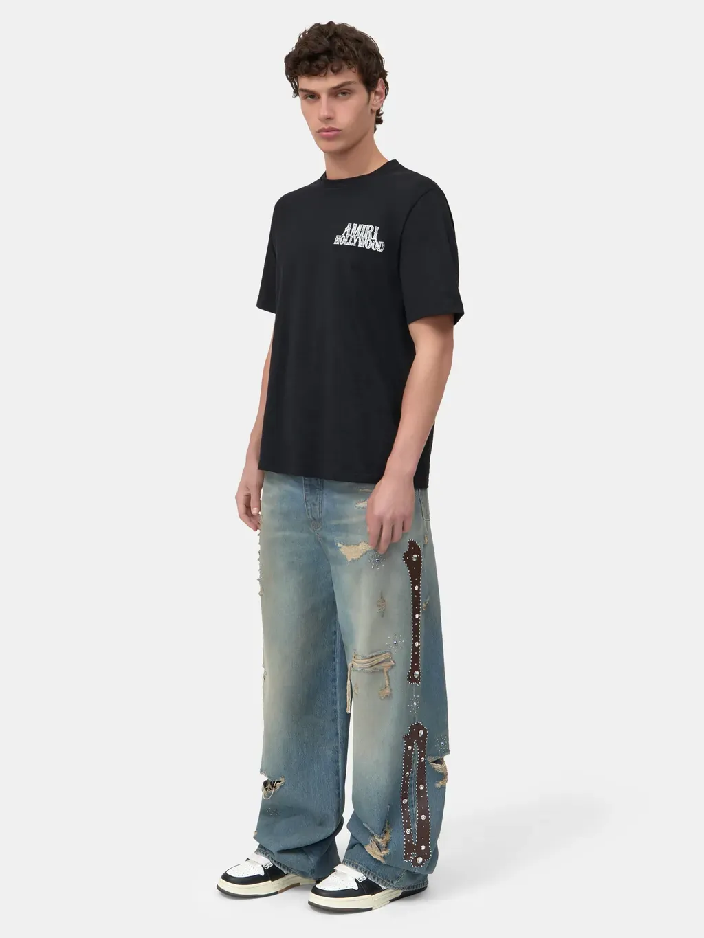 Amiri Hollywood City Tee - Black