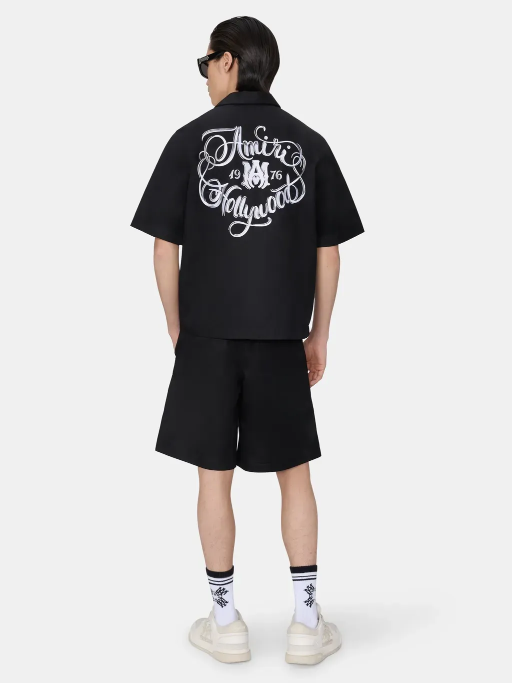 Amiri Hollywood Camp Shirt - Black