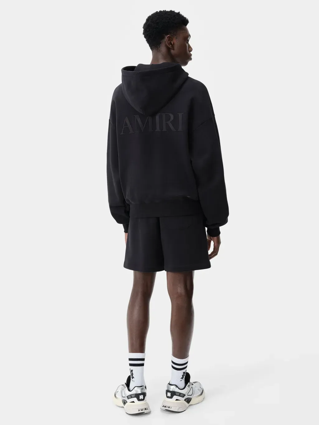 Amiri Embroidered Short - Black