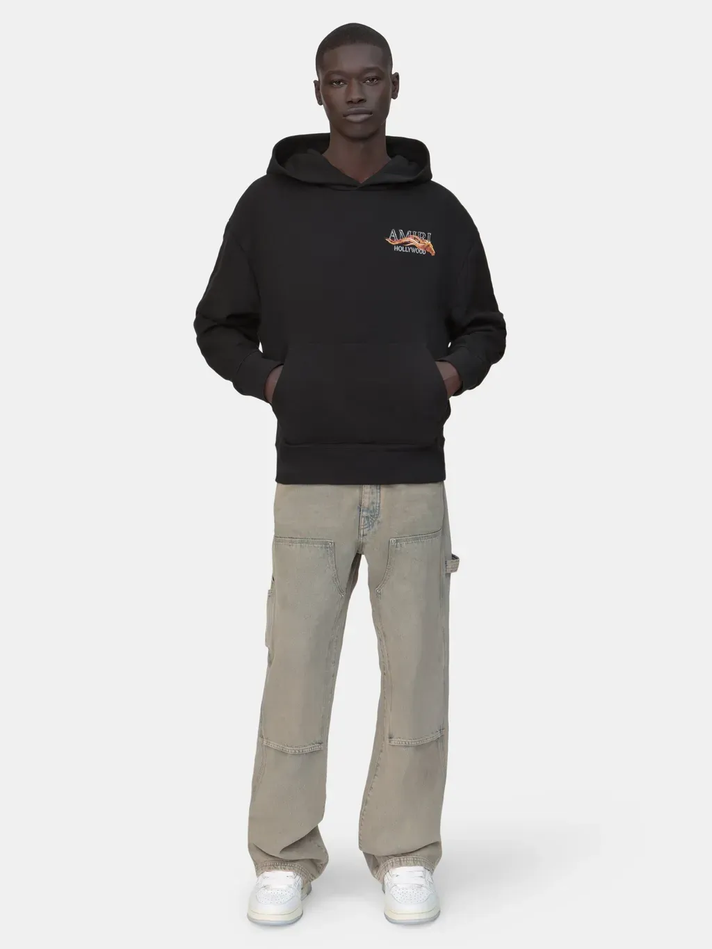 Amiri Hollywood Horse Hoodie - Black