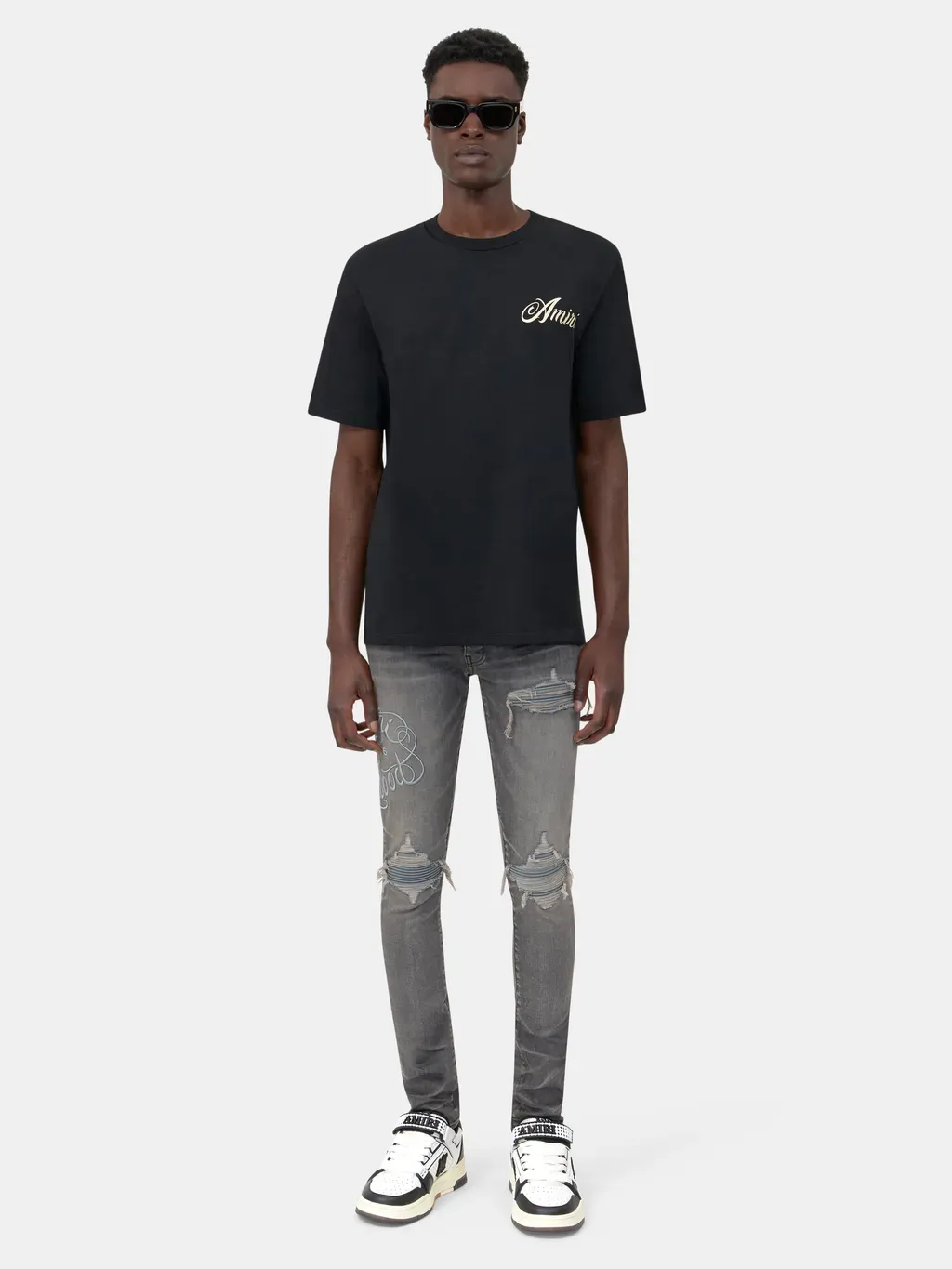 Amiri Hollywood Mx1 Jean - Steel Grey