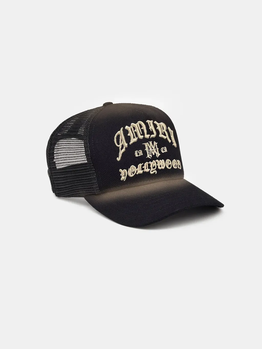 Amiri Hollywood Trucker Hat - Black