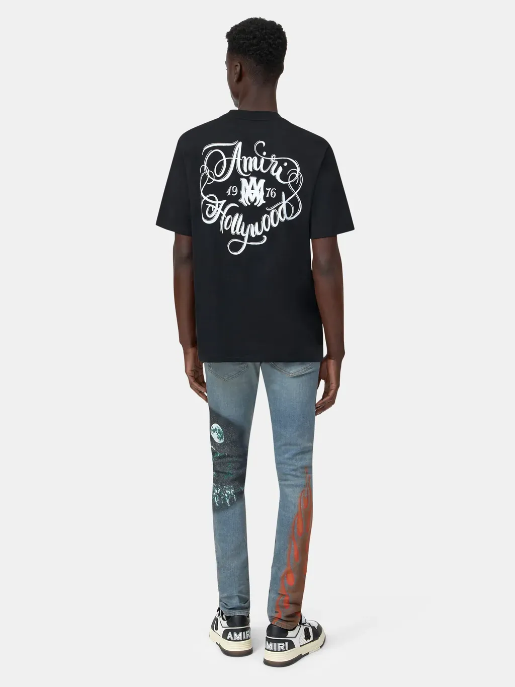 Amiri Hollywood Tee - Black