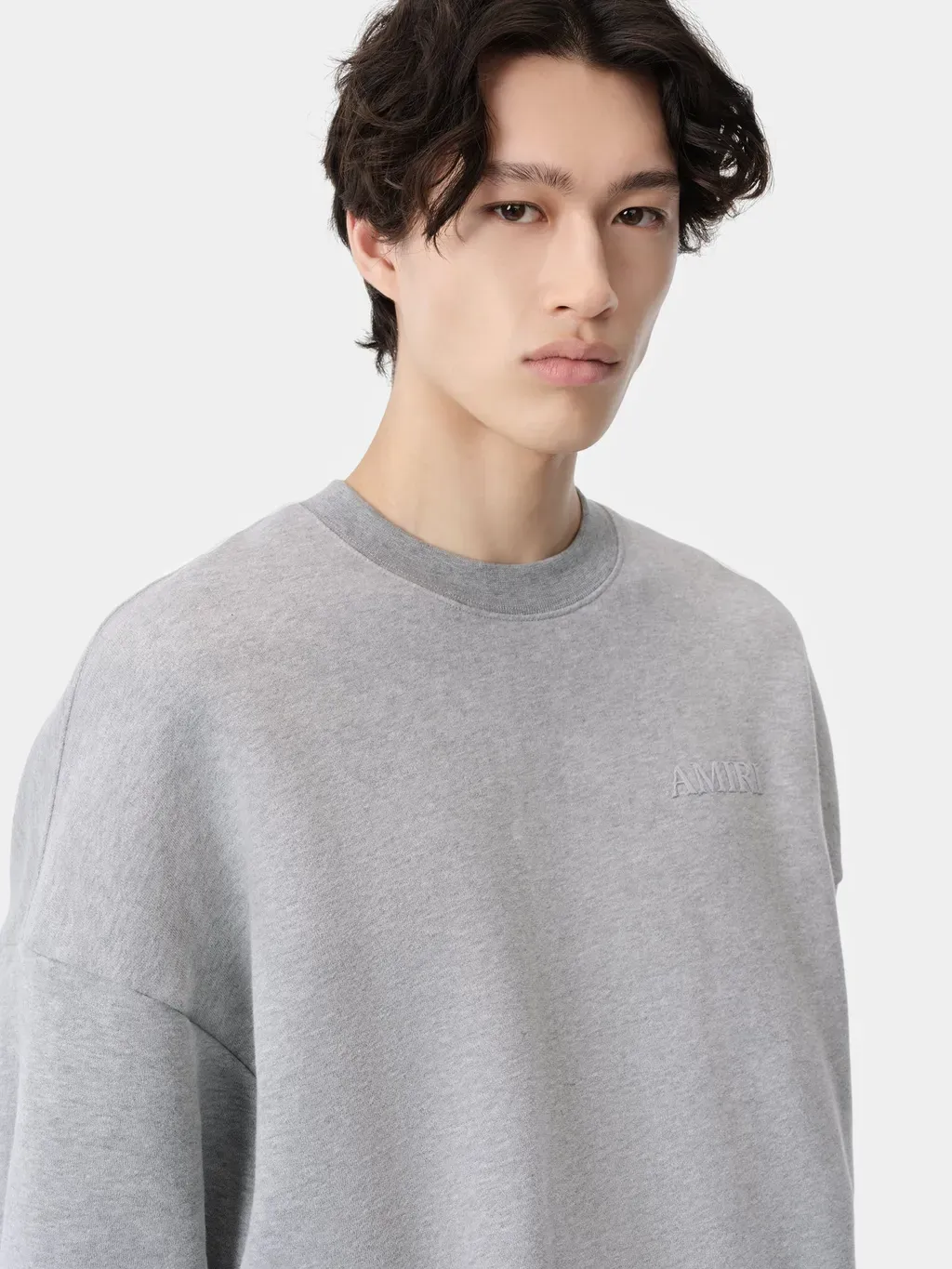 Amiri Oversized Crew - Grey