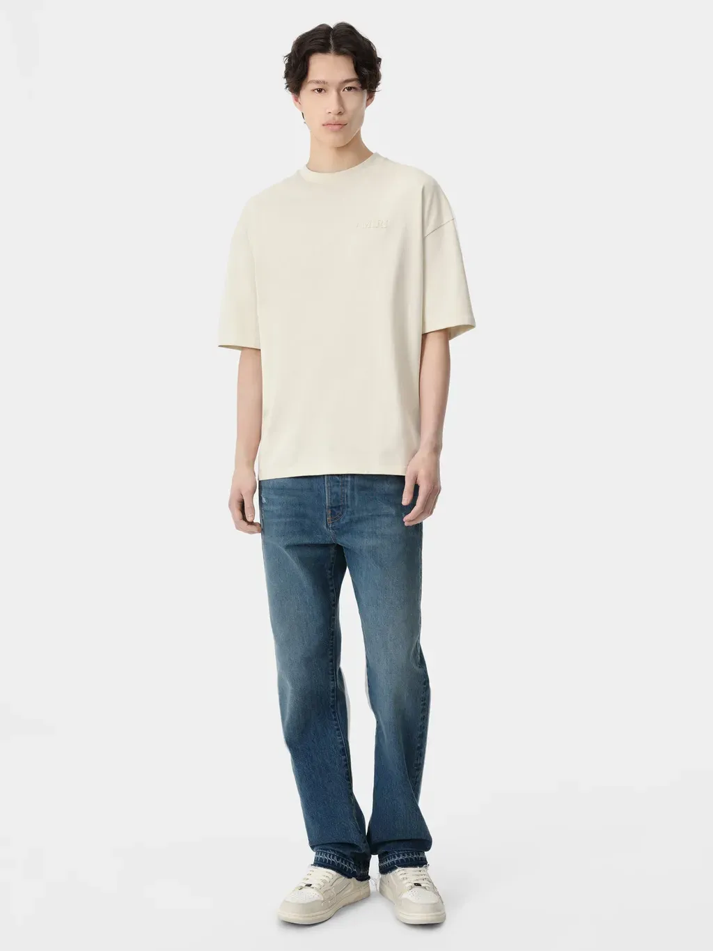 Amiri Oversized Tee - Birch