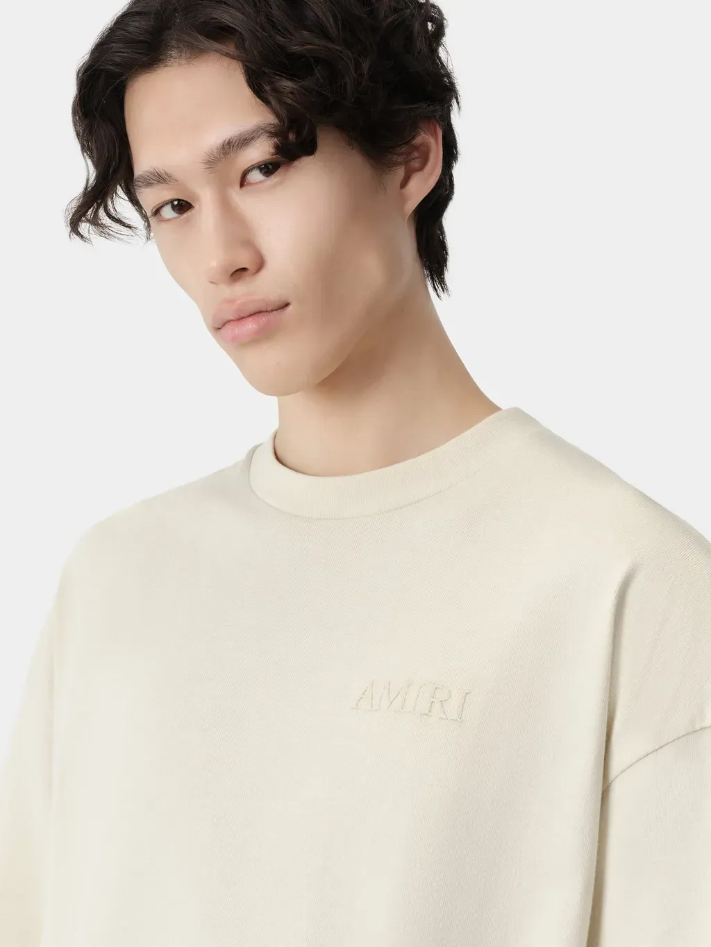 Amiri Oversized Tee - Birch