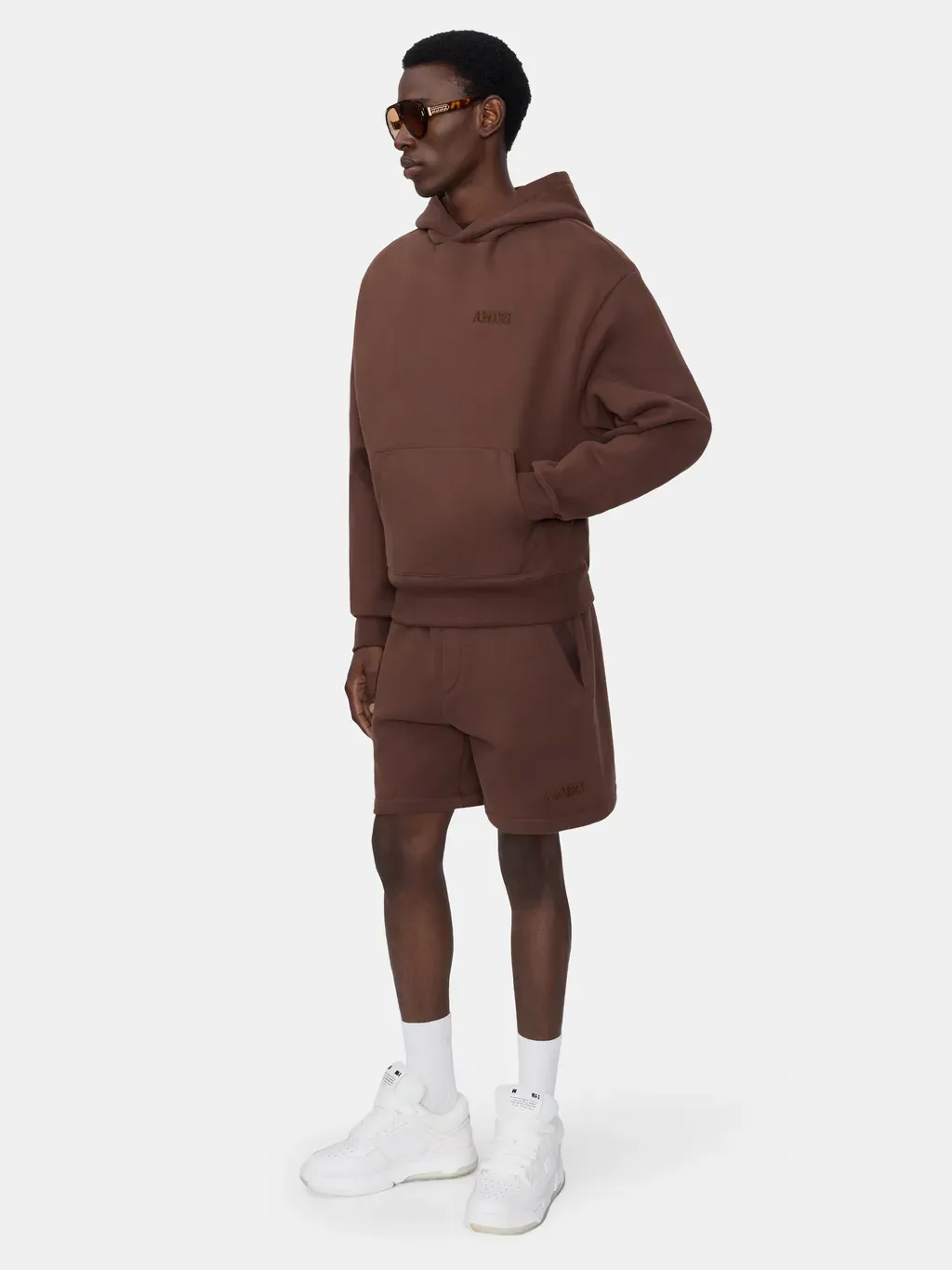Amiri Oversized Hoodie - Walnut Brown