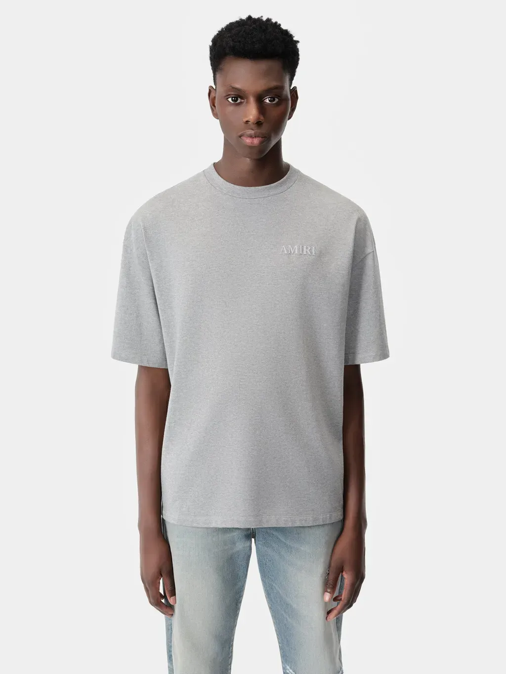 Amiri Oversized Tee - Grey