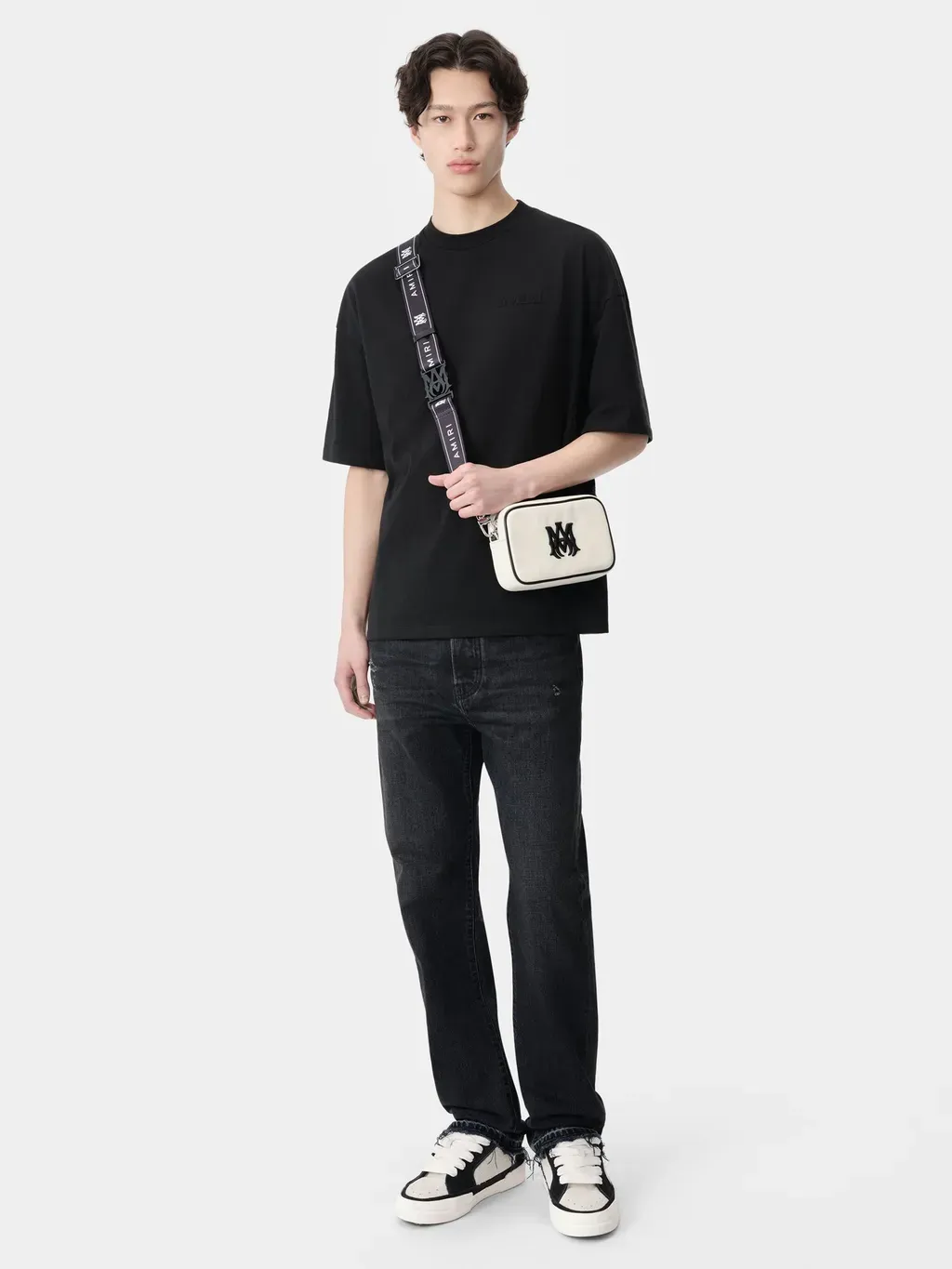Amiri Oversized Tee - Black