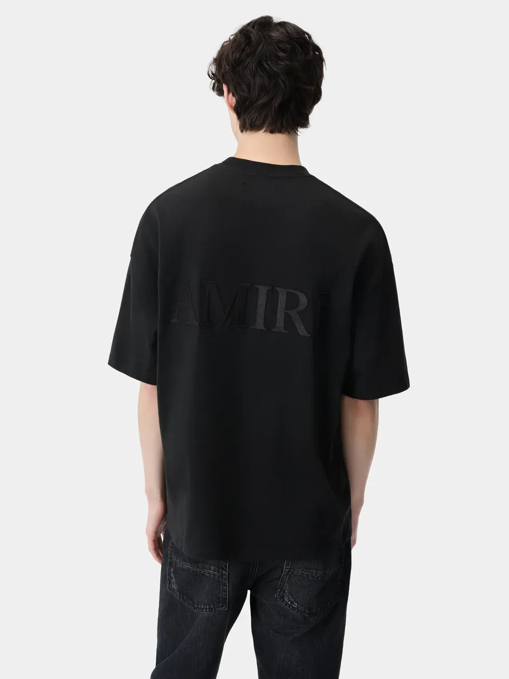 Amiri Oversized Tee - Black