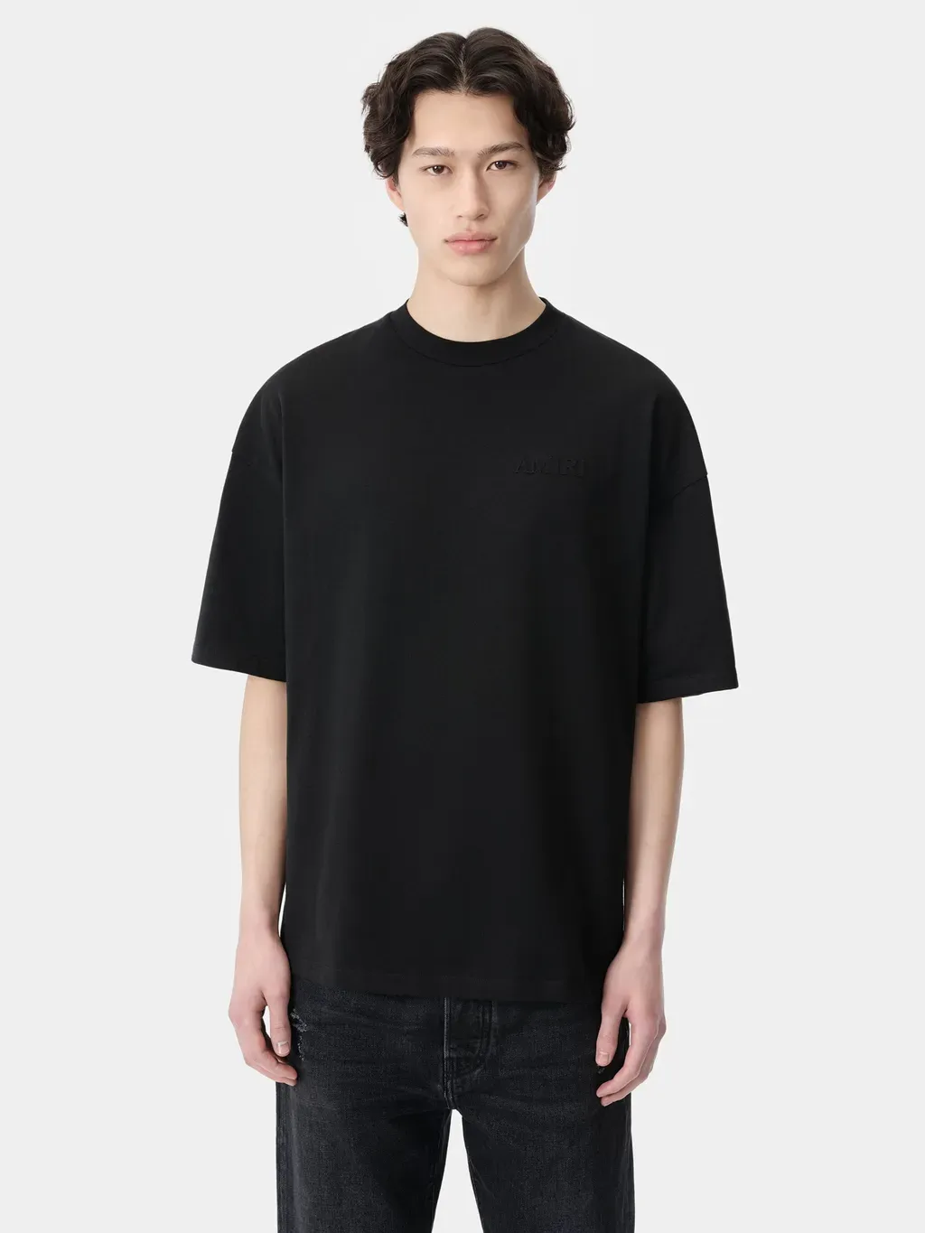 Amiri Oversized Tee - Black