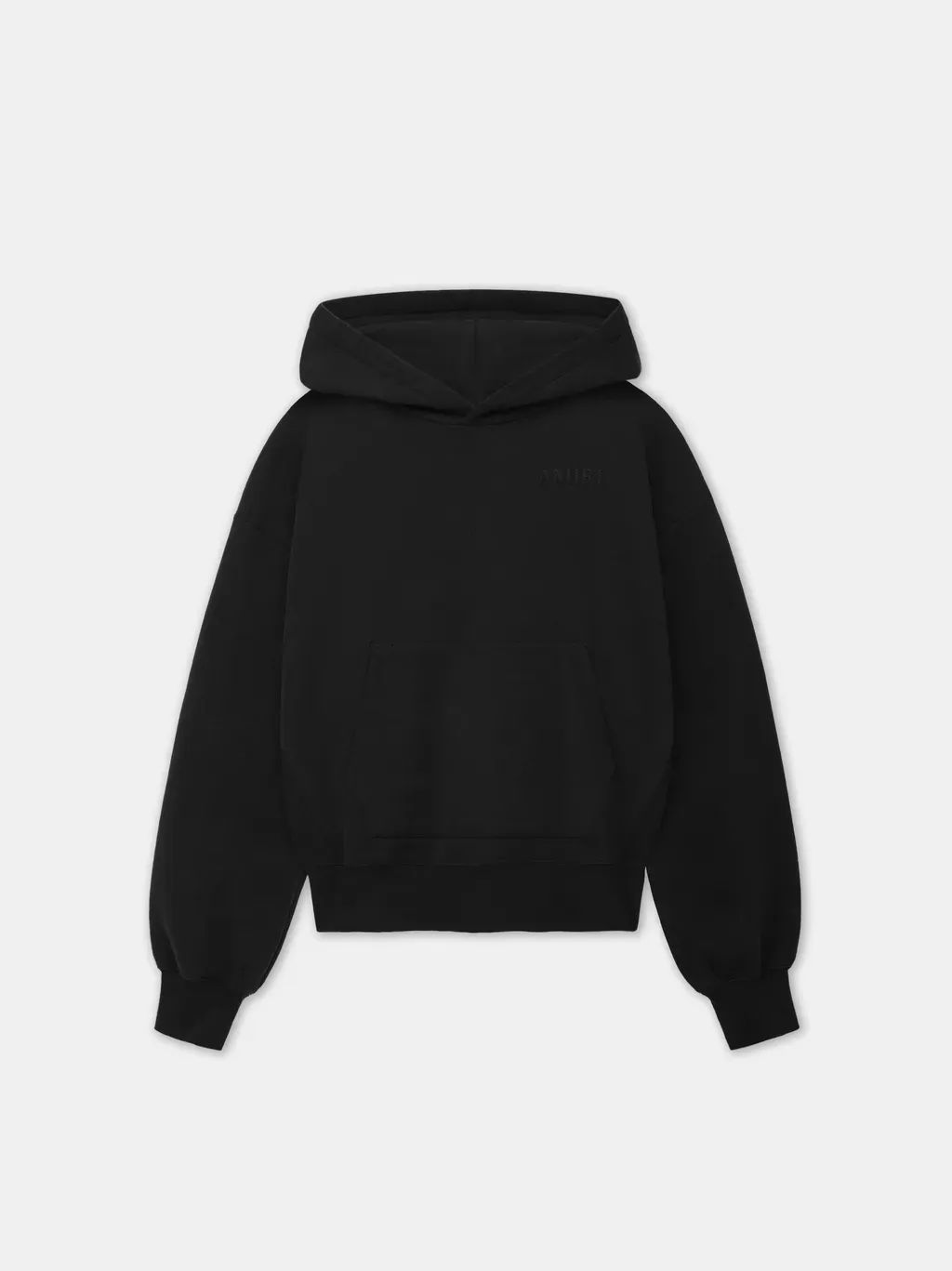 Amiri Oversized Hoodie - Black