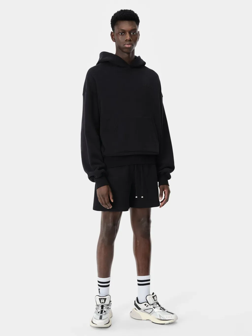 Amiri Oversized Hoodie - Black